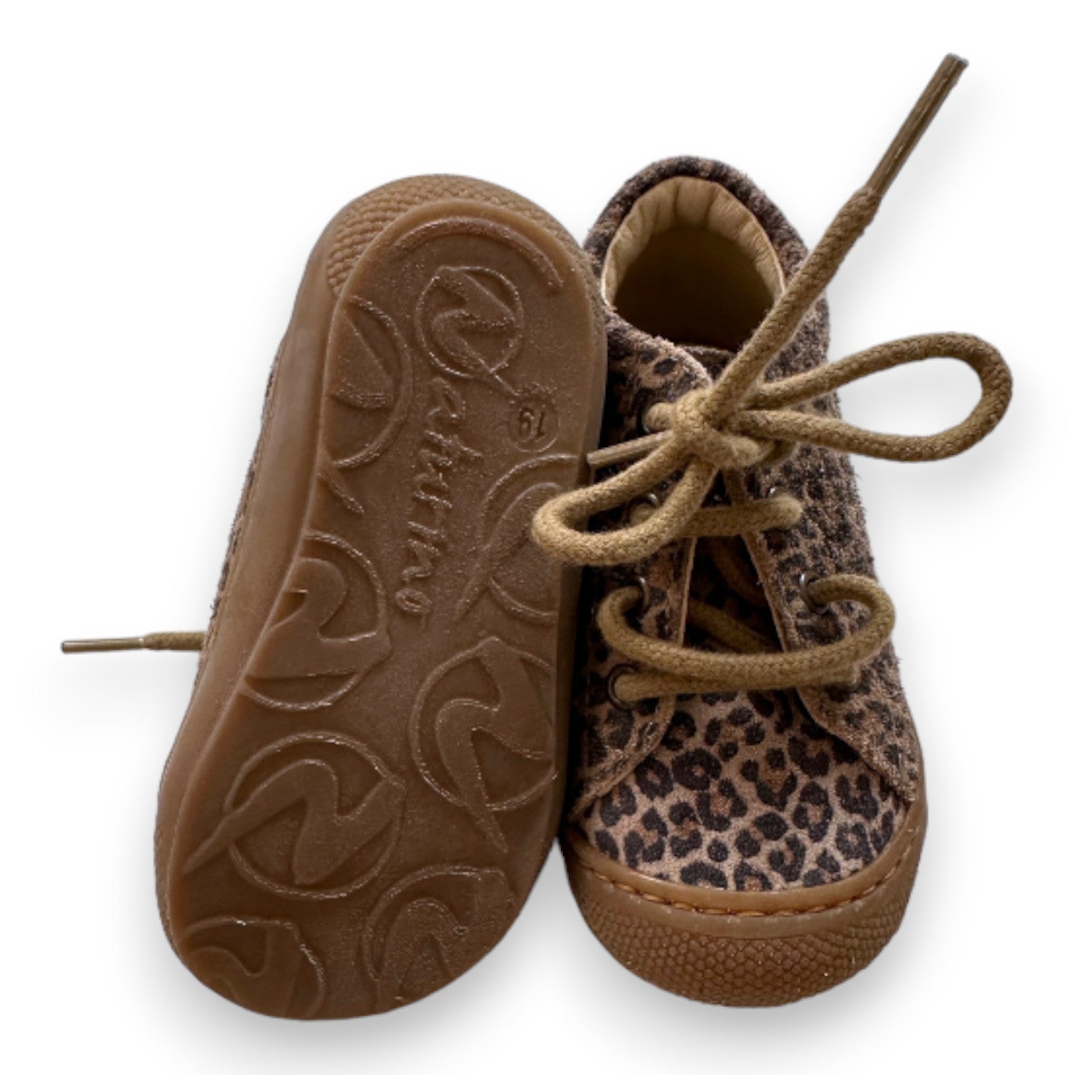 NATURINO - Brown leopard sneakers - 19