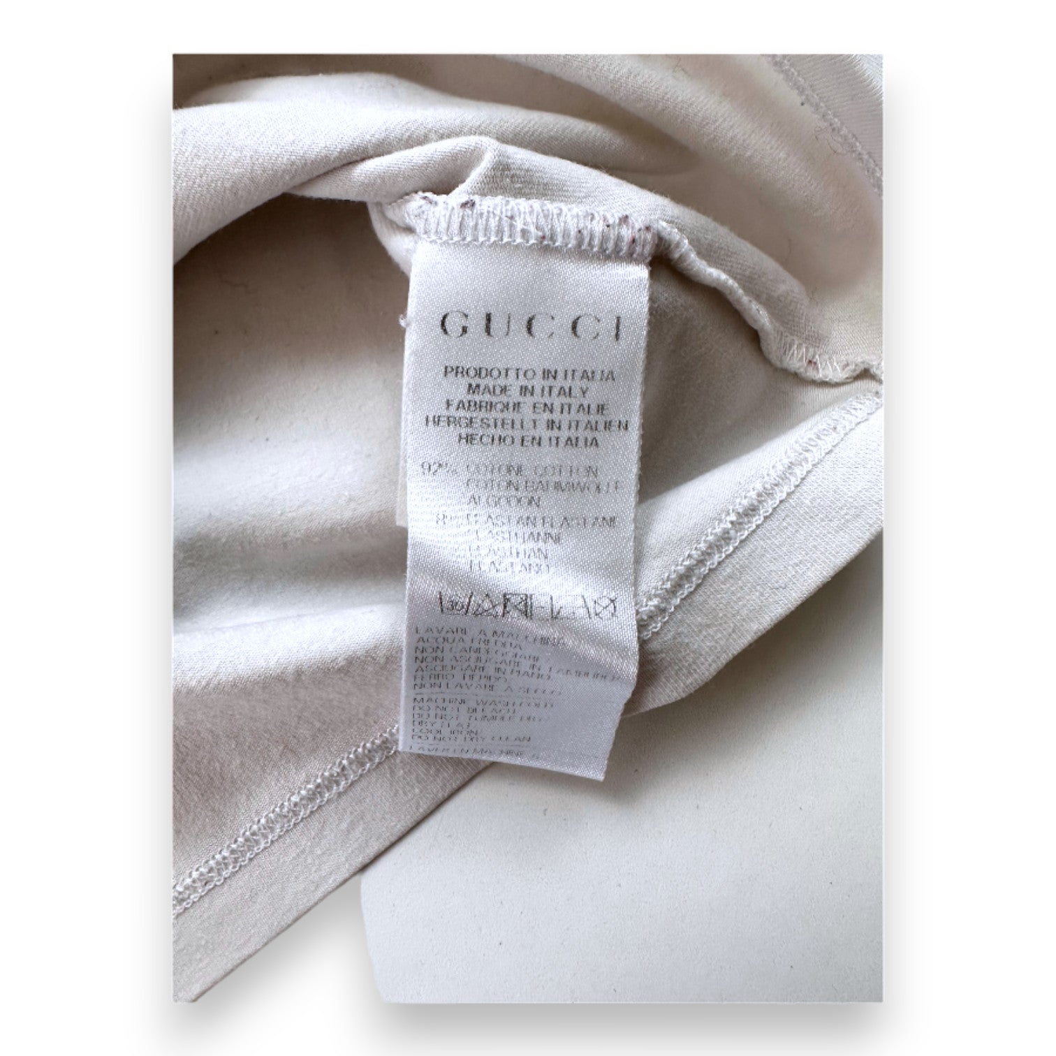 GUCCI - T-shirt à manches longues rose avec imprimé - 2 ans