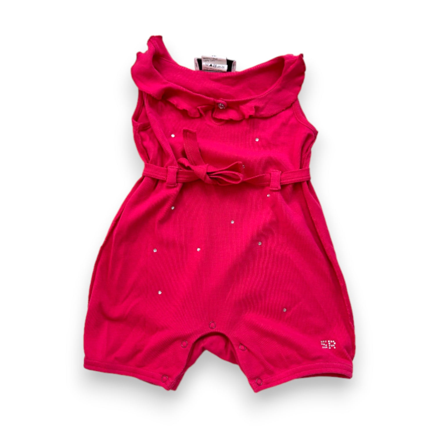 SONIA RYKIEL - Combi-short rose - 6 mois