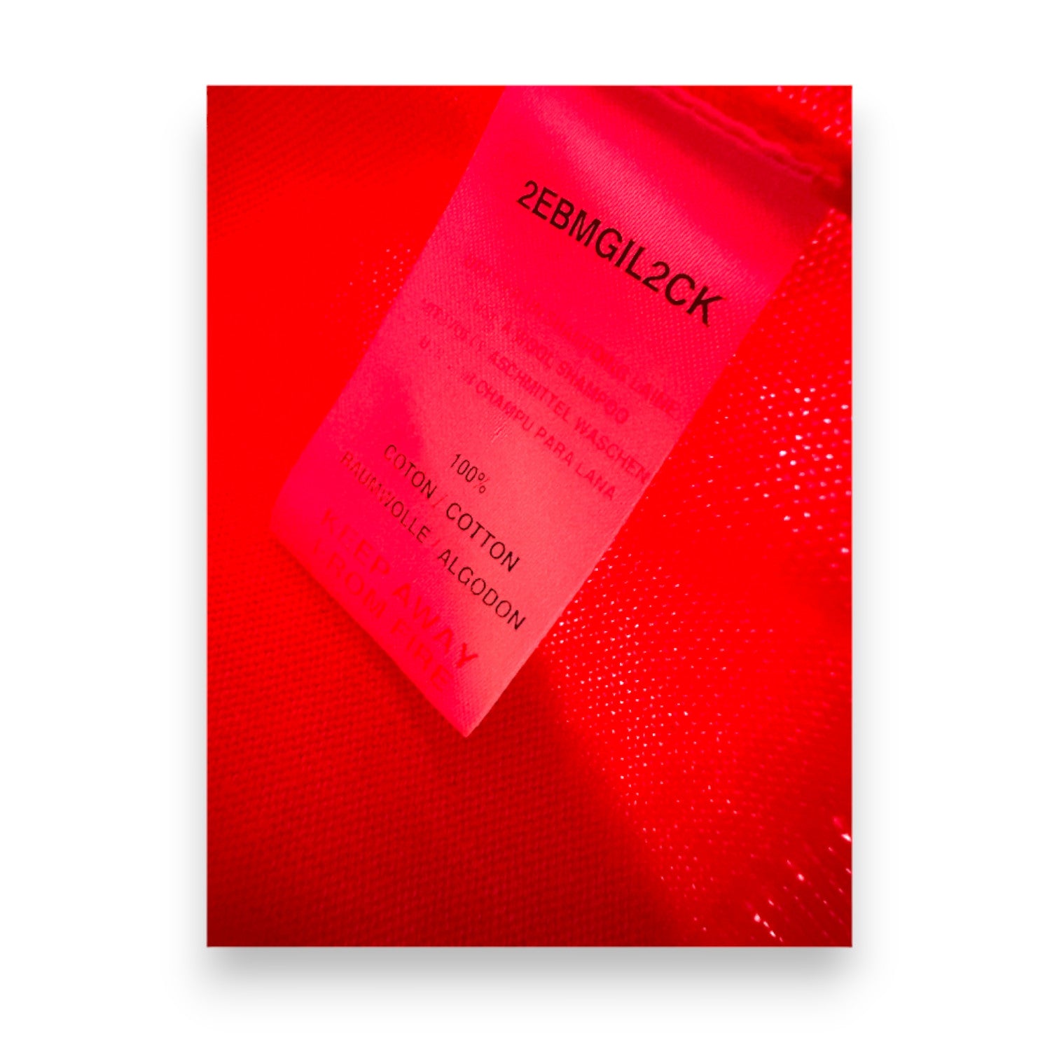 BABY DIOR - red cardigan - 6 months