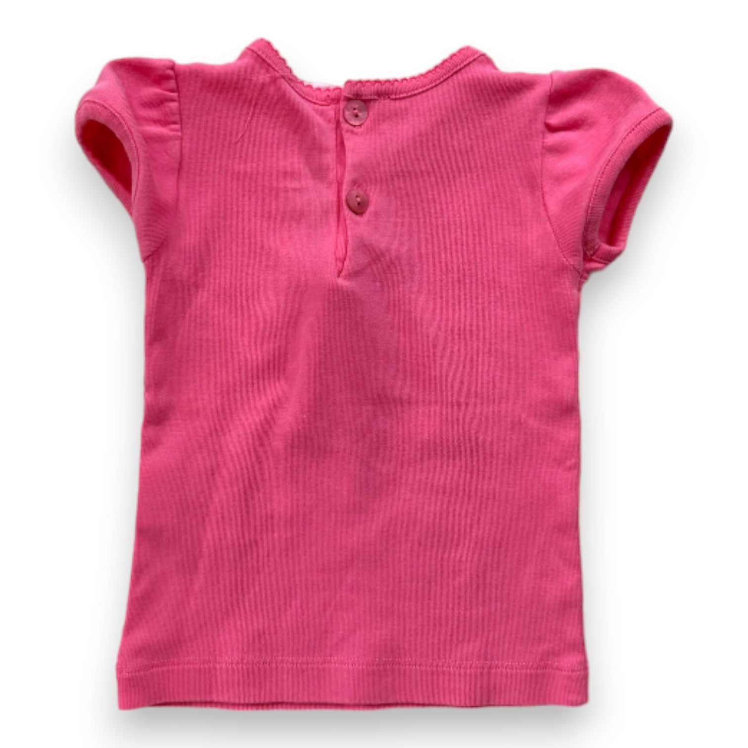 LILI GAUFRETTE - Rosa Kurzarm-T-Shirt - 18 Monate