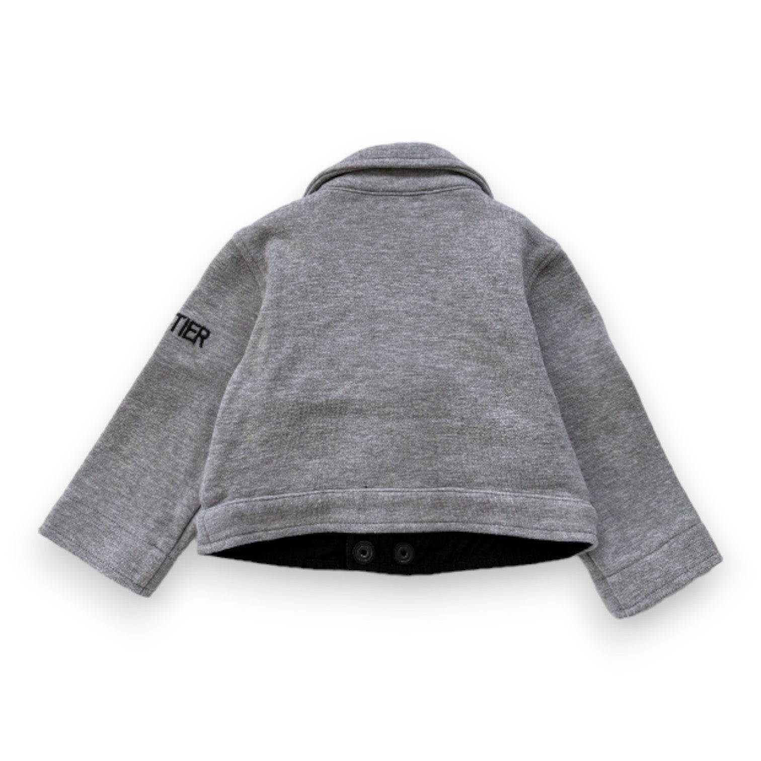 JUNIOR GAULTIER - Veste grise cintrée - 12 mois