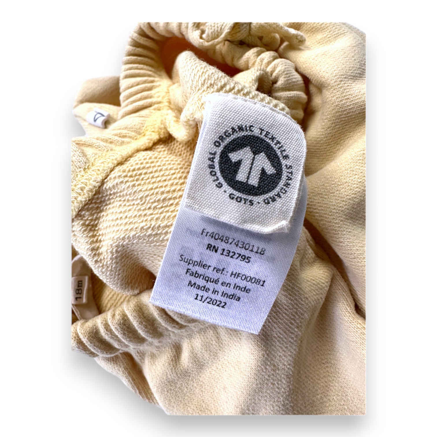 ARSÈNE ET LES PIPELETTES - Short jaune - 18 mois