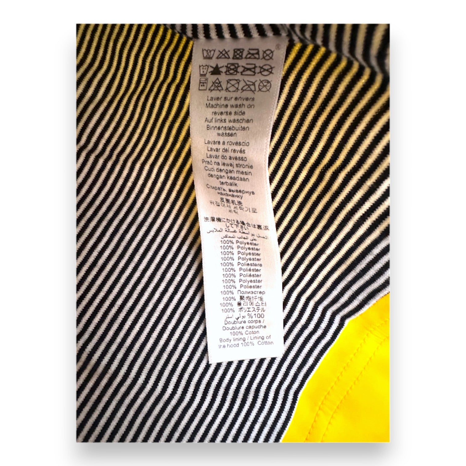 LITTLE BOAT - Gelber Regenmantel - 12 Monate