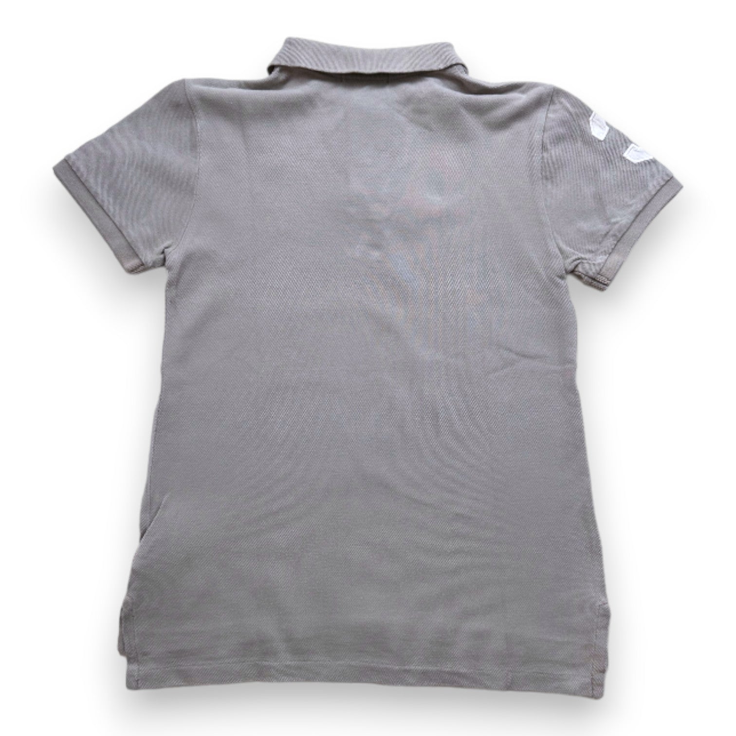 RALPH LAUREN - Graues Kurzarm-Poloshirt - 10 Jahre