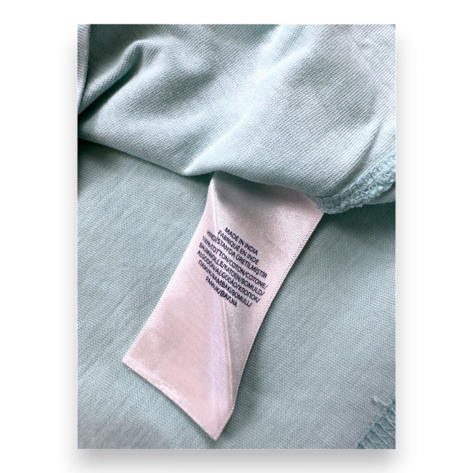 RALPH LAUREN - Blaues Kurzarm-T-Shirt - 10 Jahre