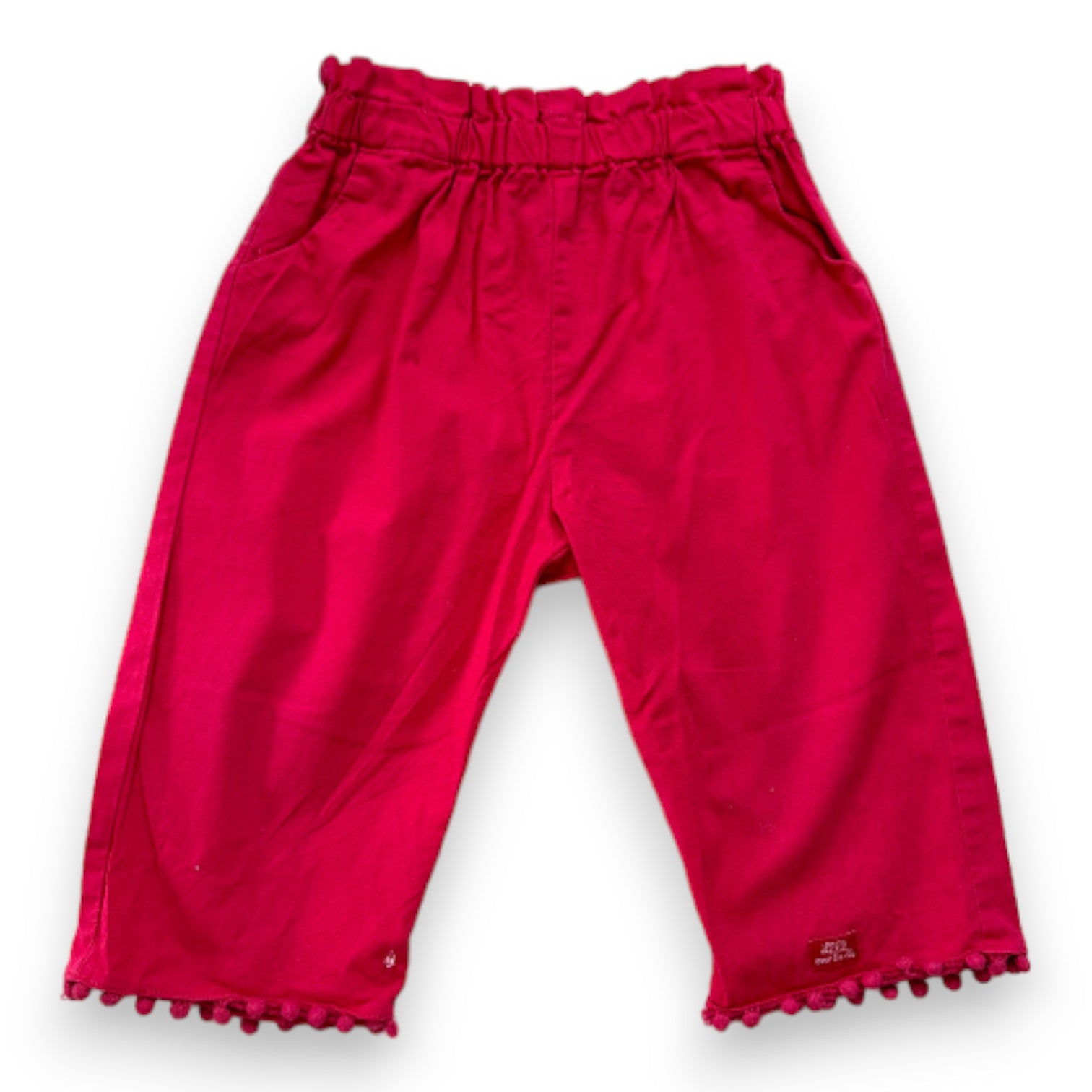 LILI GAUFRETTE - Lockere rosa Hose - 18 Monate