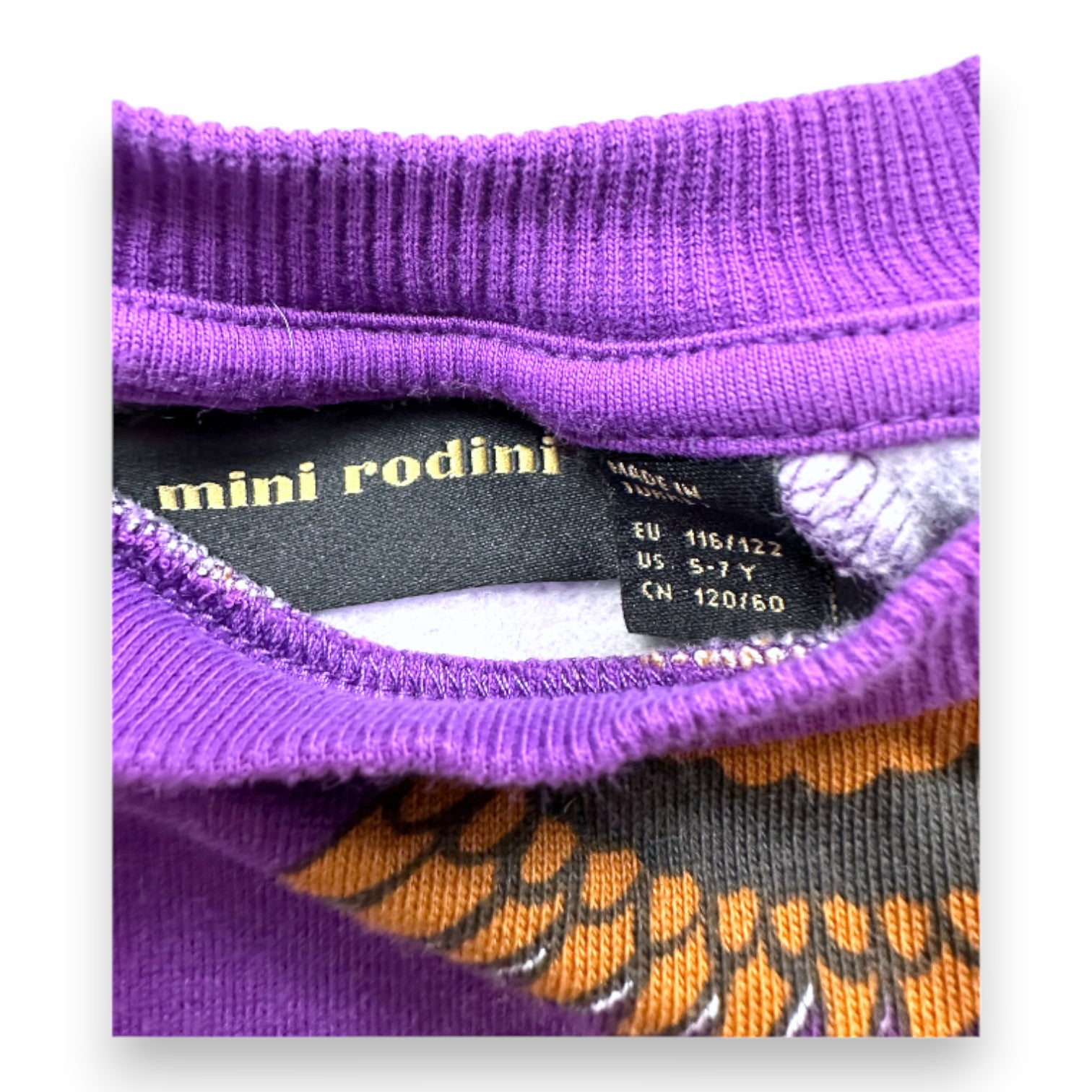 MINI RODINI - Lila Sweatshirt mit Enten-Print - 5 Jahre