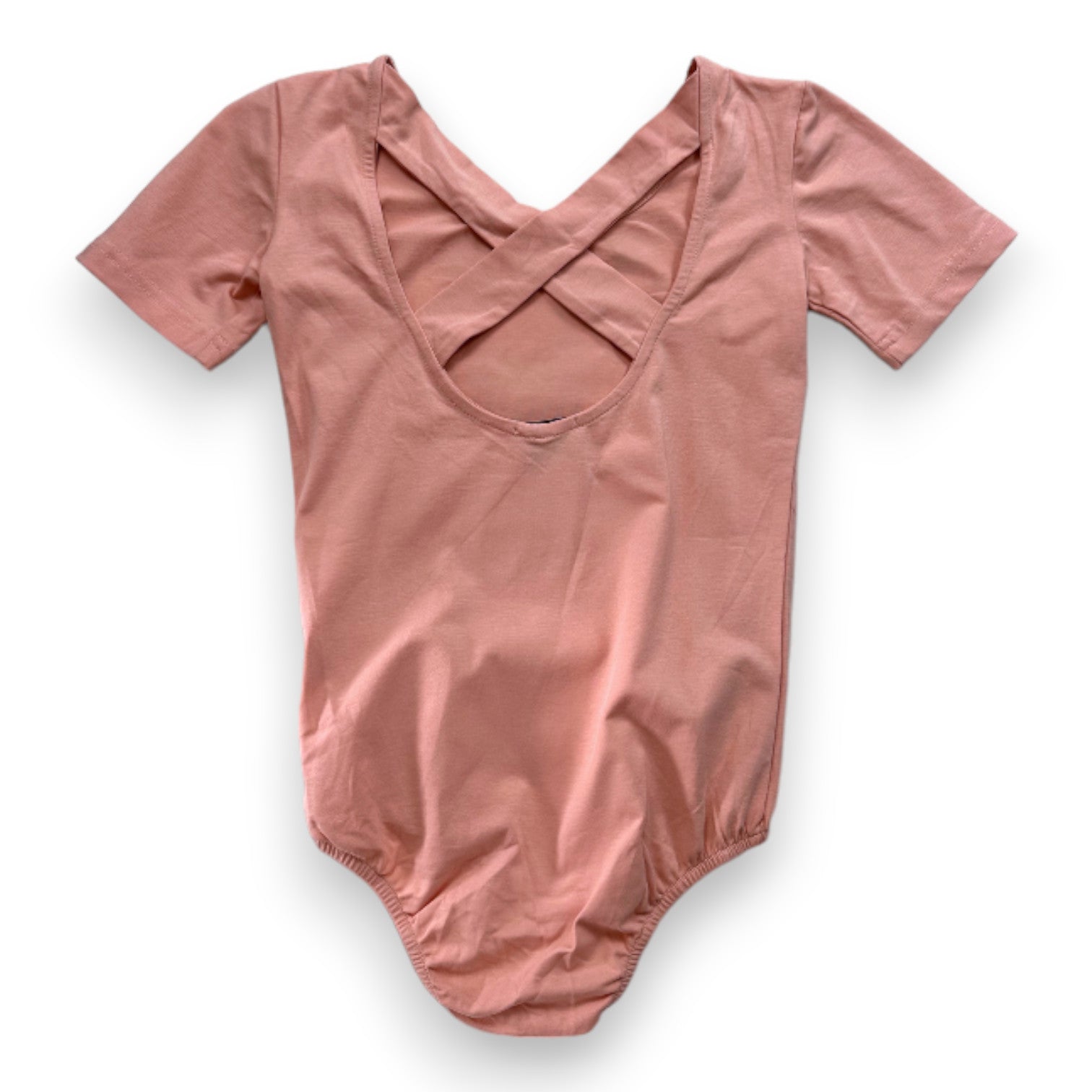 RASPBERRY PLUM - Body rose avec imprimé et dos croisé - 9 ans