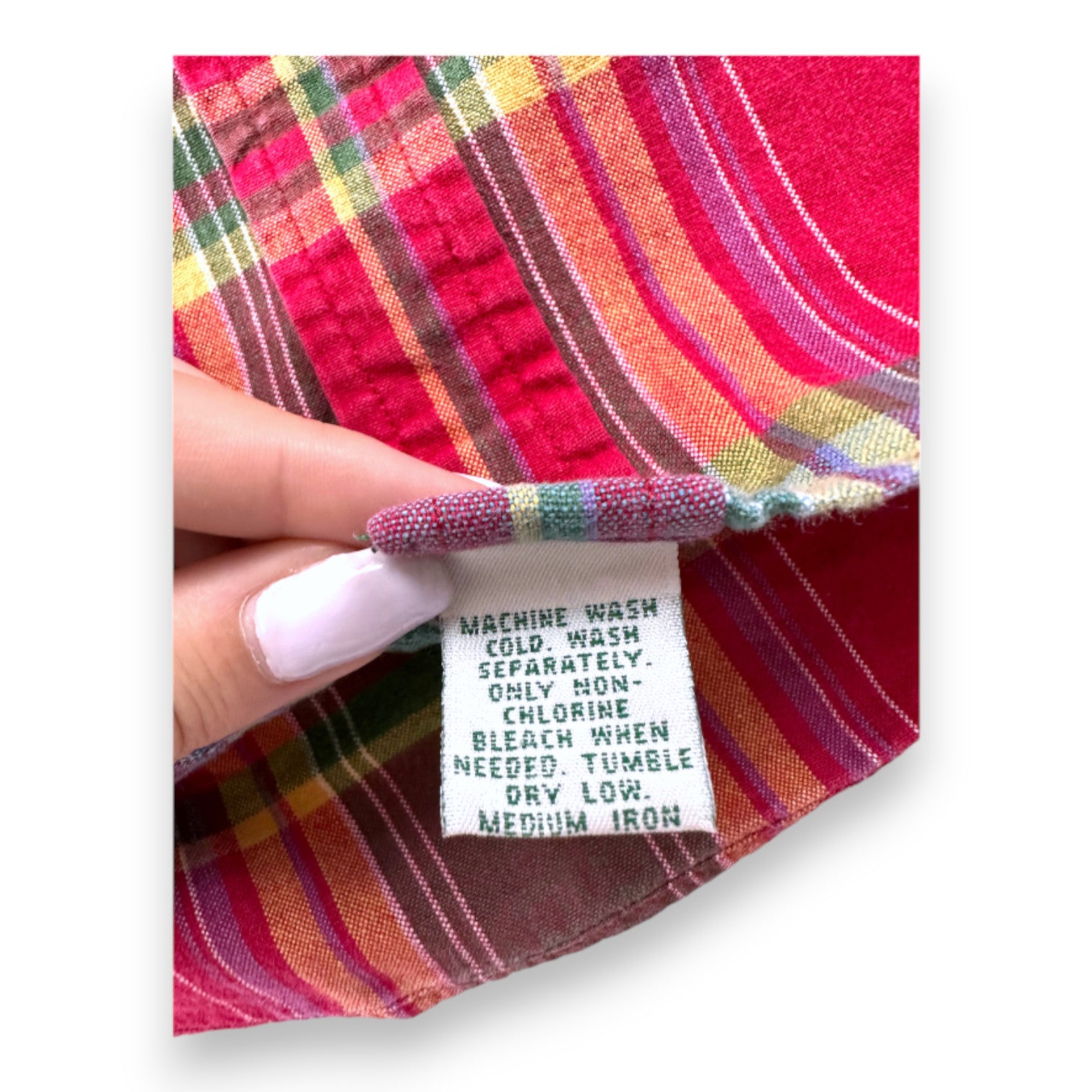 RALPH LAUREN - Red checked shirt - 4 years