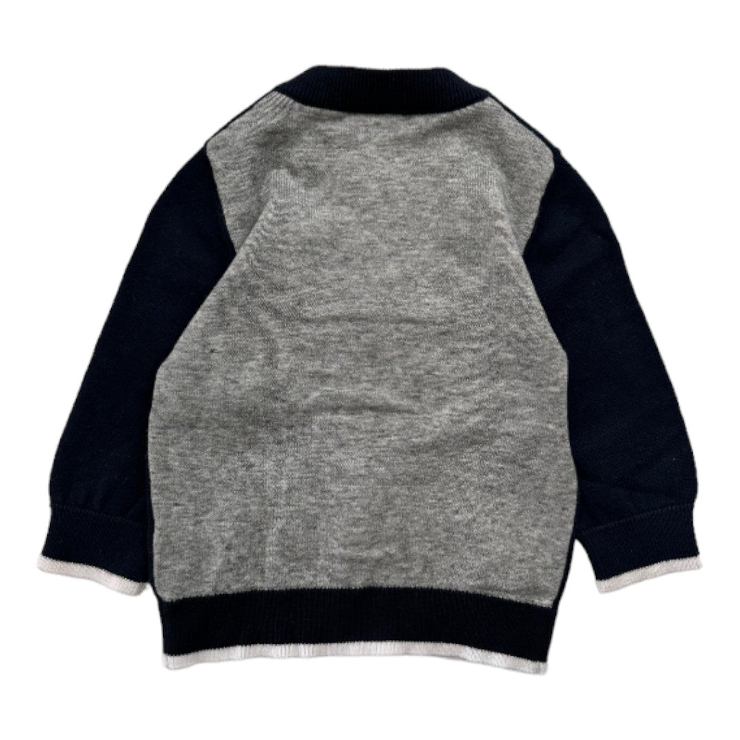 HUGO BOSS - Navy blue cardigan - 9 months