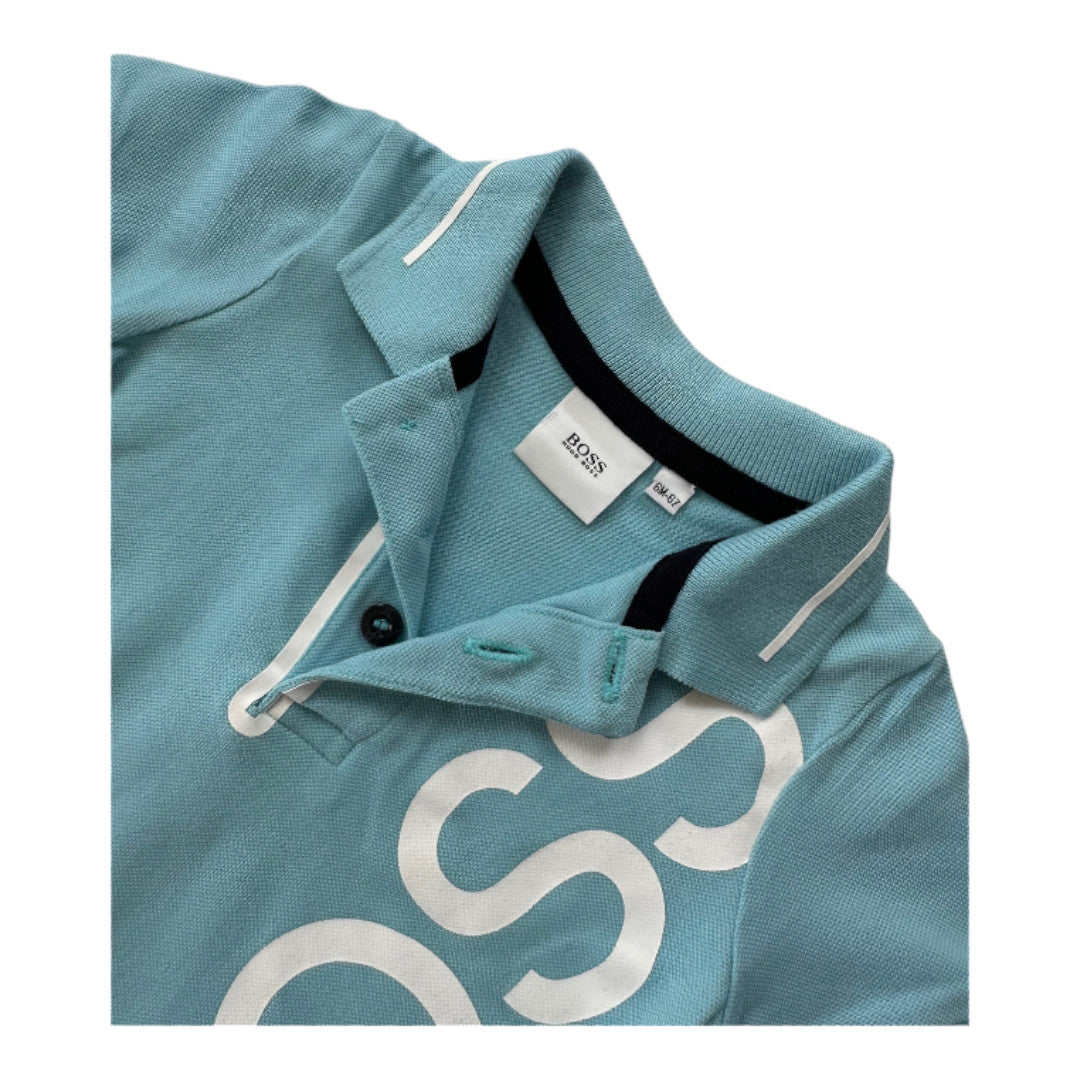 HUGO BOSS - Sky blue polo shirt - 6 months