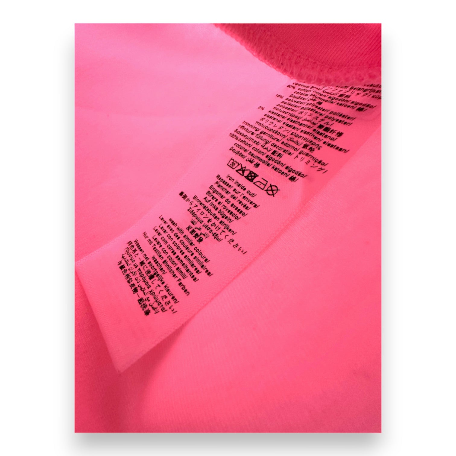 KARL LAGERFELD - Rosa Langarmkleid mit Print - 3 Monate