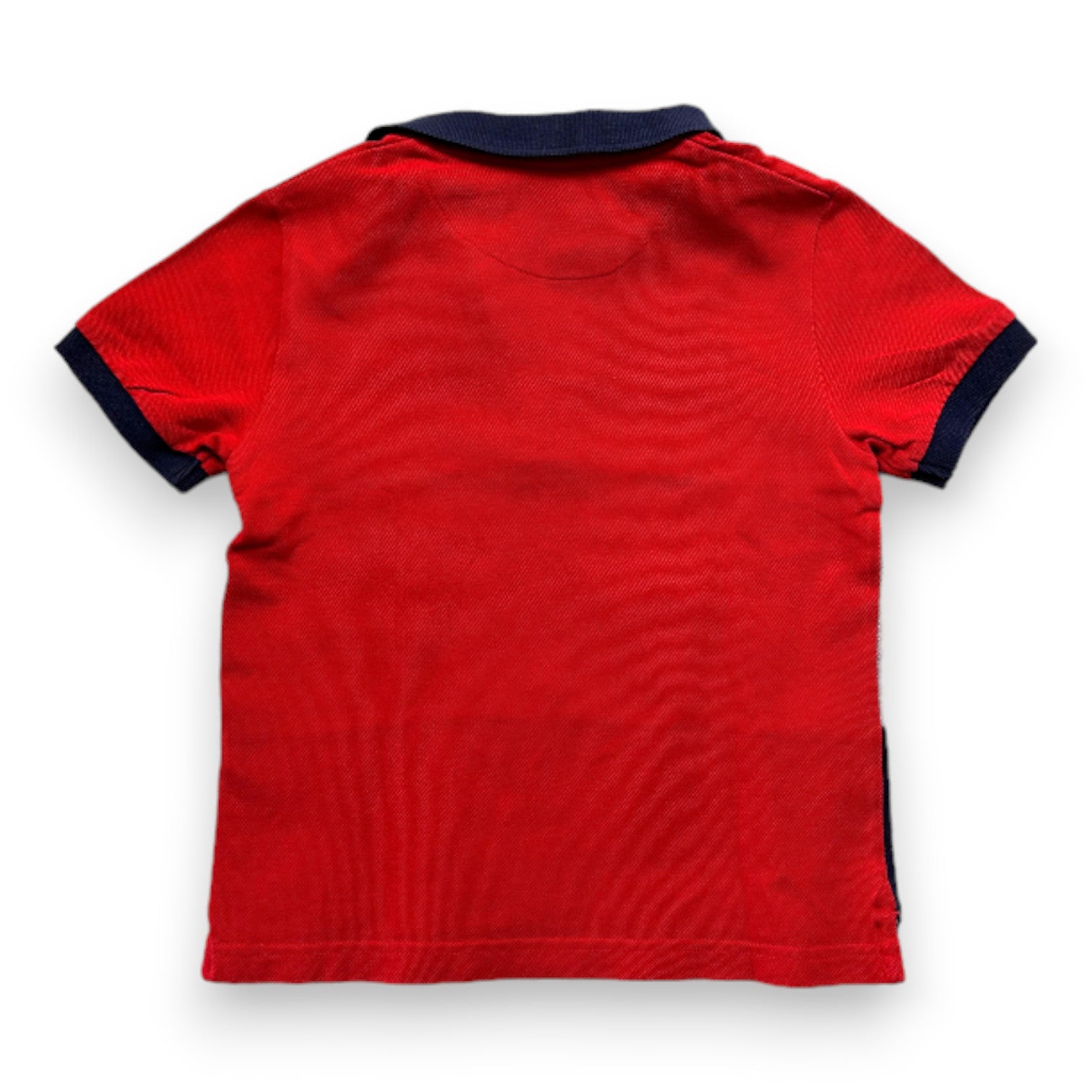 CYRILLUS - Blaues, rotes und graues Poloshirt - 6 Jahre