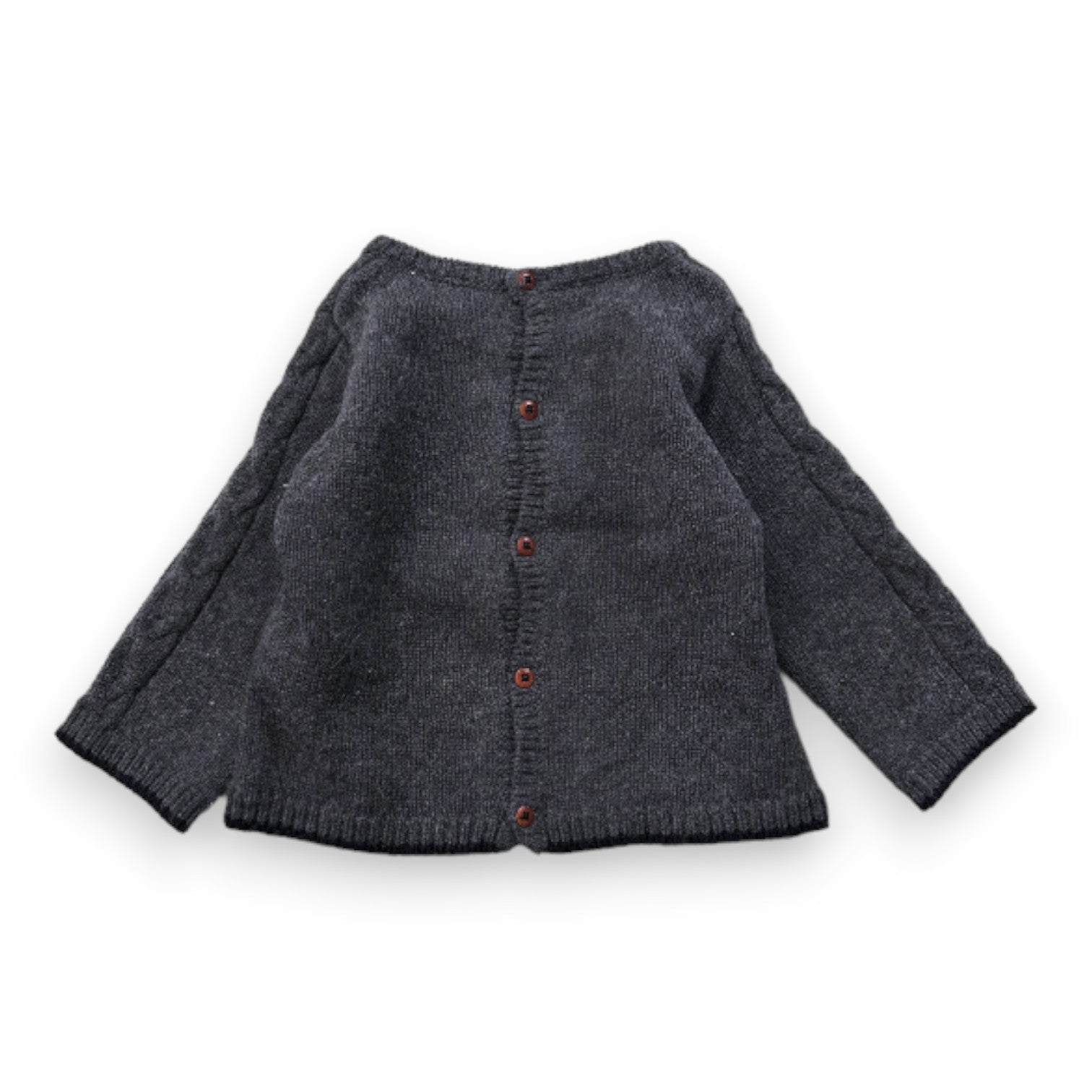 JACADI - Gray wool sweater - 6 months