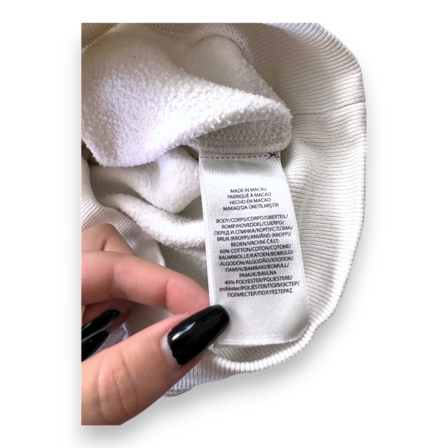 RALPH LAUREN - White sweatshirt with bear - 3 years