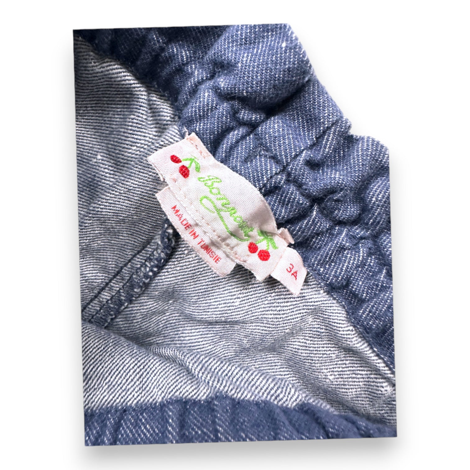 BONPOINT - Pantalon en jean bleu - 3 ans