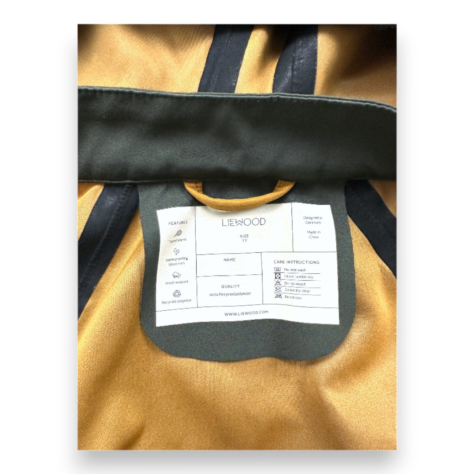 LIEWOOD - Ensemble vert de pêche - 12 mois