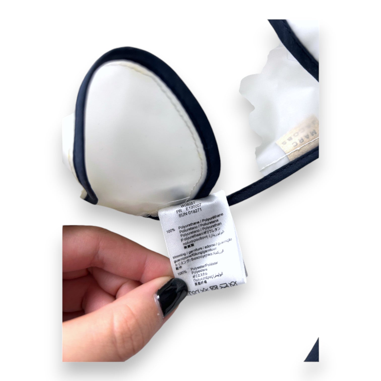 MARC JACOBS - New transparent floral raincoat - 12 months