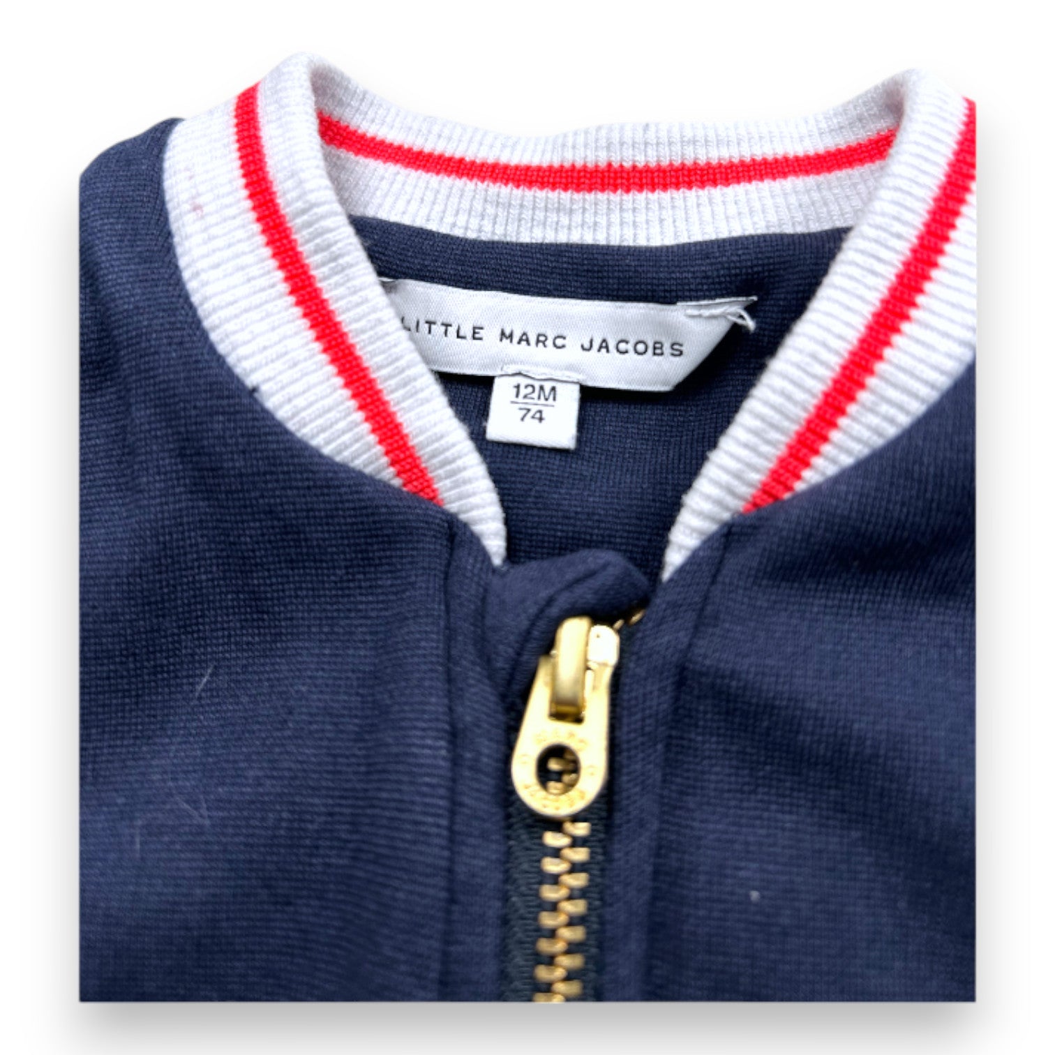 LITTLE MARC JACOBS - Marineblaues Joggingset - 12 Monate