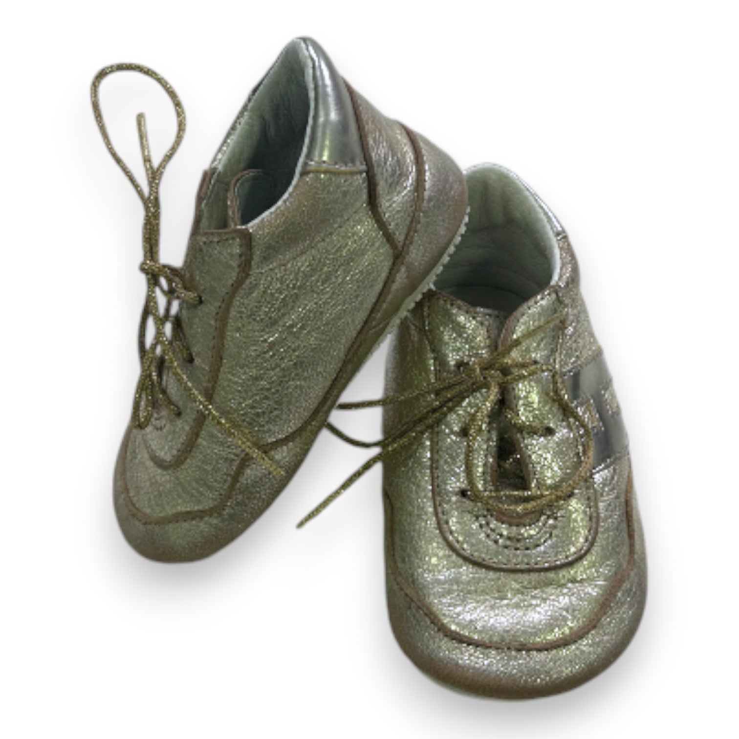 HOGAN - Baskets dorées - 20