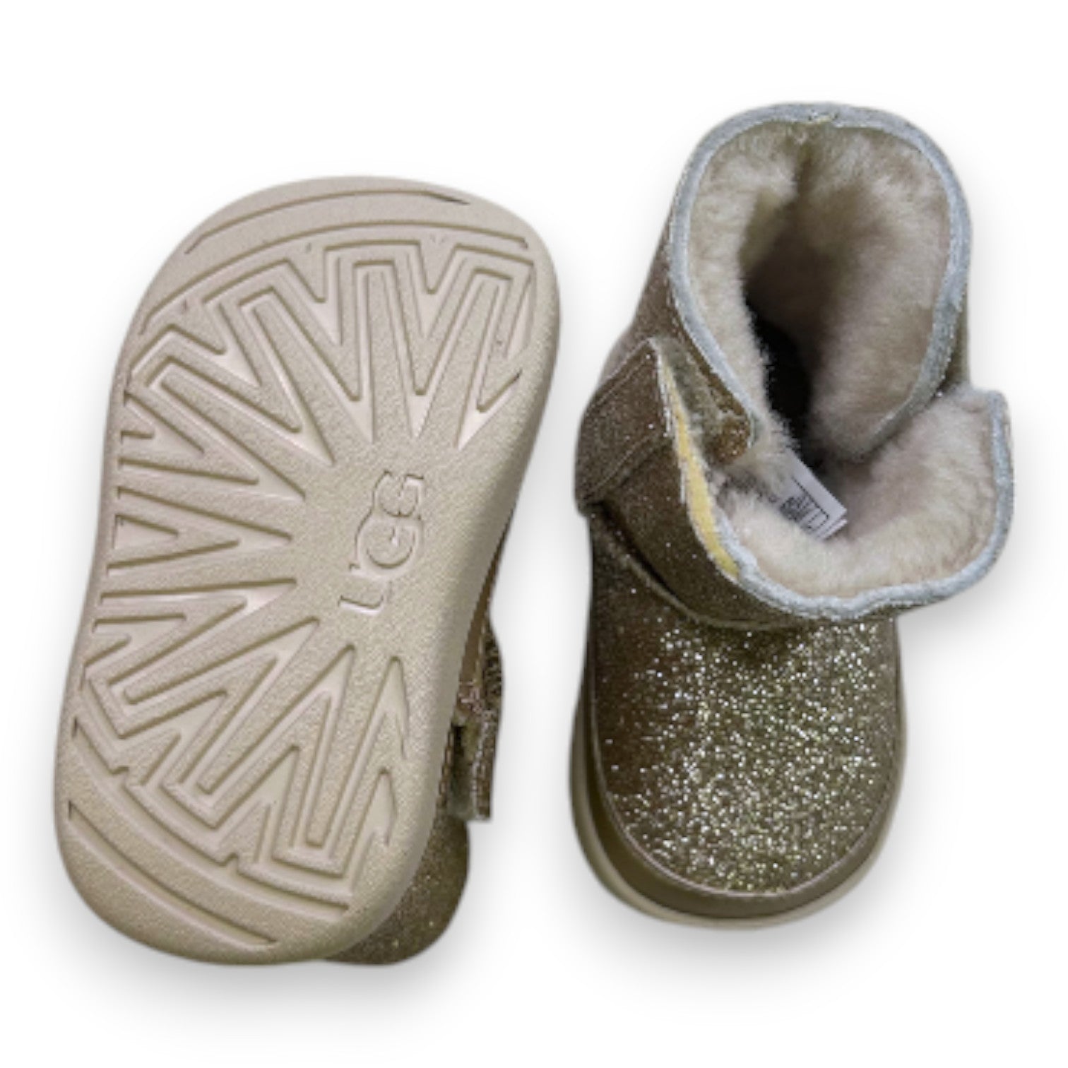 UGG - Bottines roses à paillettes - 18