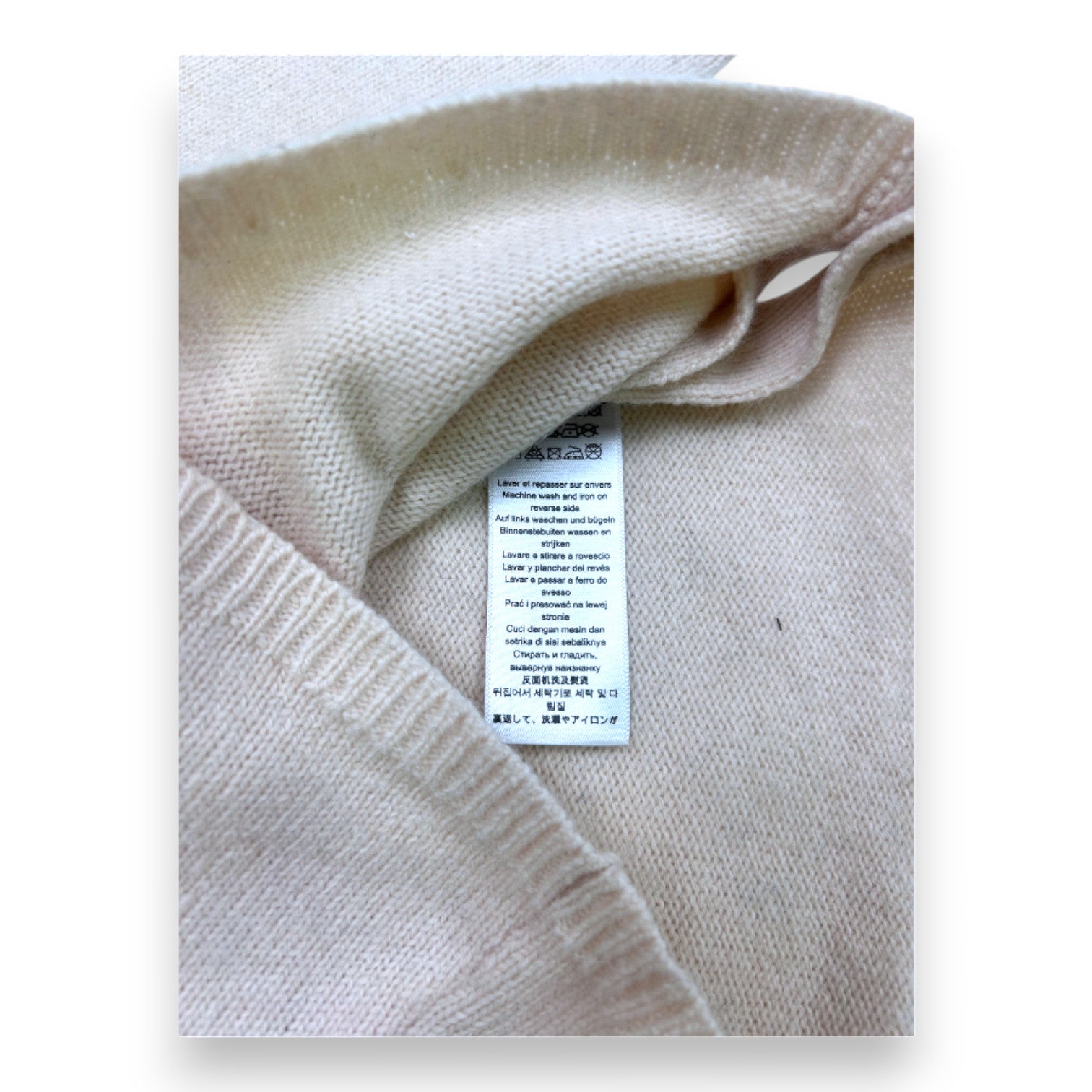 PETIT BATEAU - Pink wool sweater and pants set - 6 months