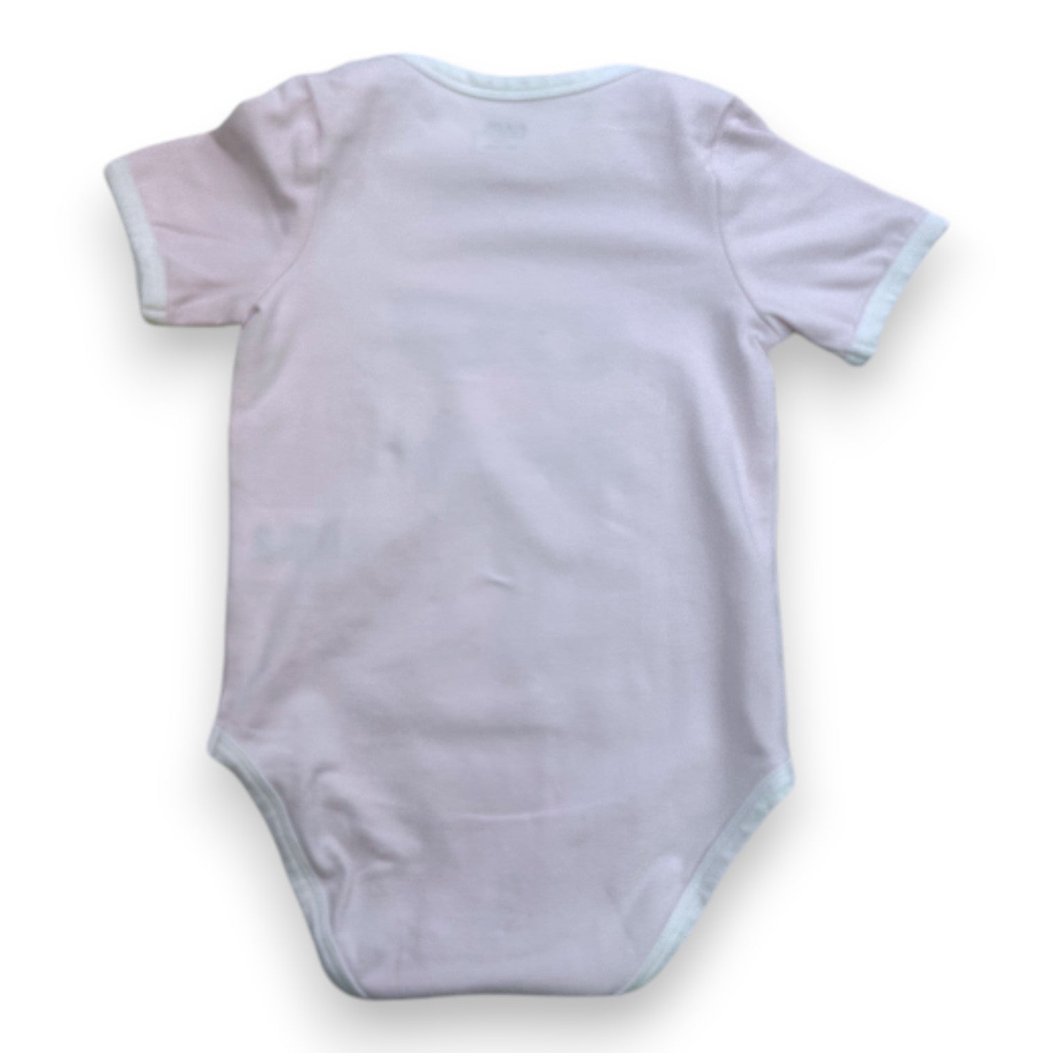 KARL LAGERFELD - Rosa Kurzarm-Body mit Print - 18 Monate