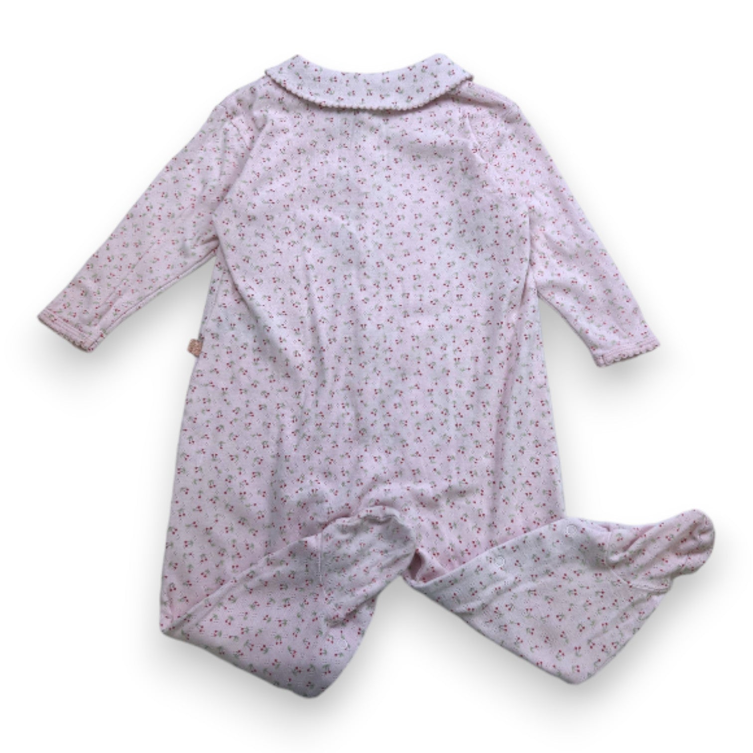CARREMENT BEAU - Rosa Pyjama mit Kirschen-Print - 18 Monate