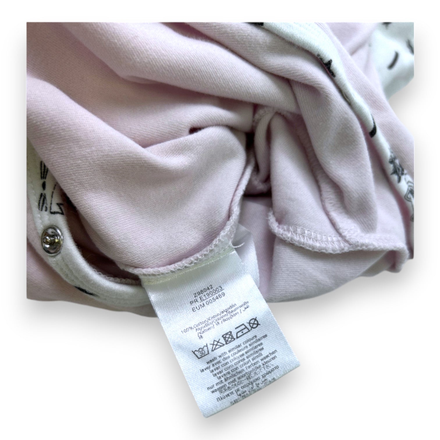 KARL LAGERFELD - Rosa Pyjama mit Aufdruck - 18 Monate