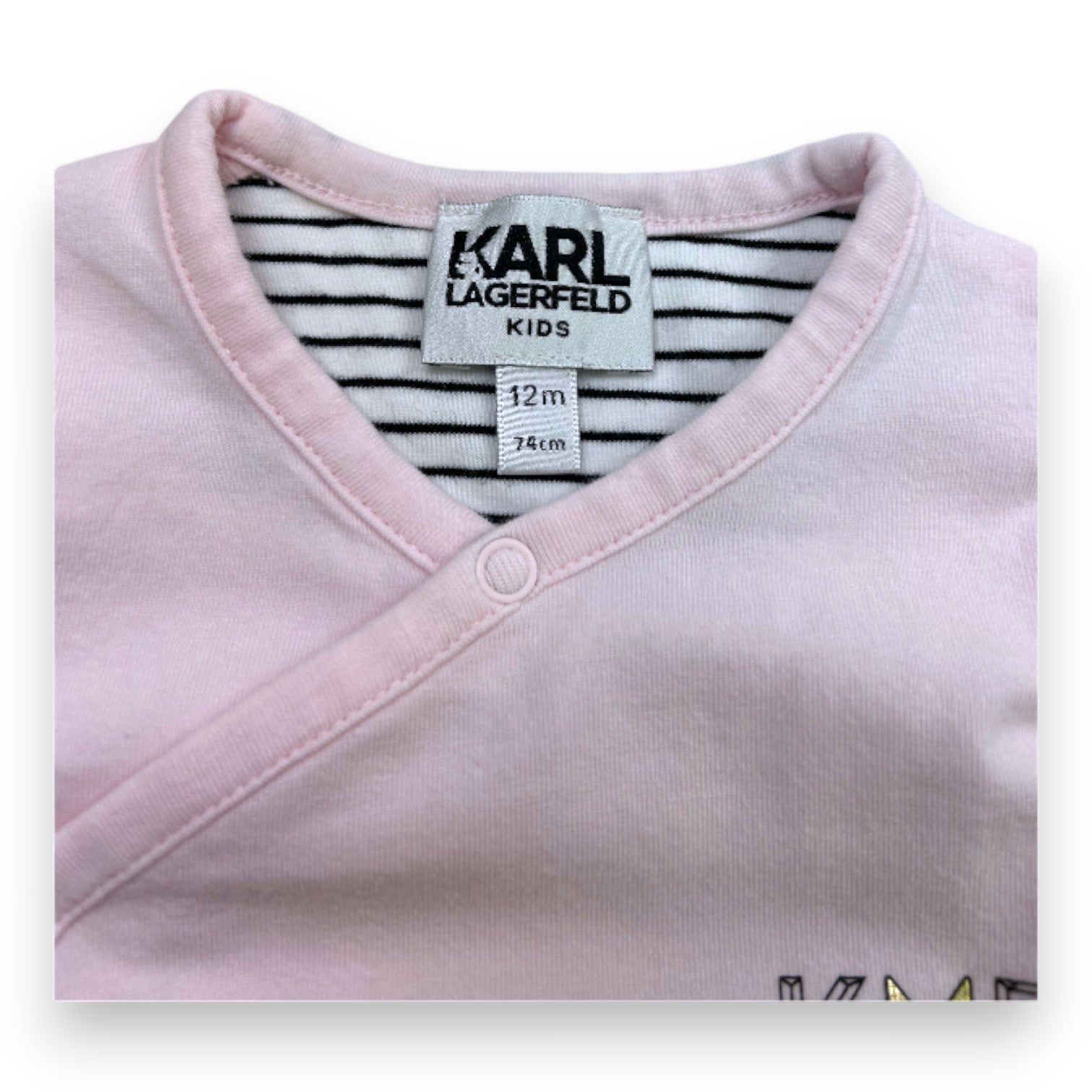 KARL LAGERFELD - Rosa Pyjama - 12 Monate