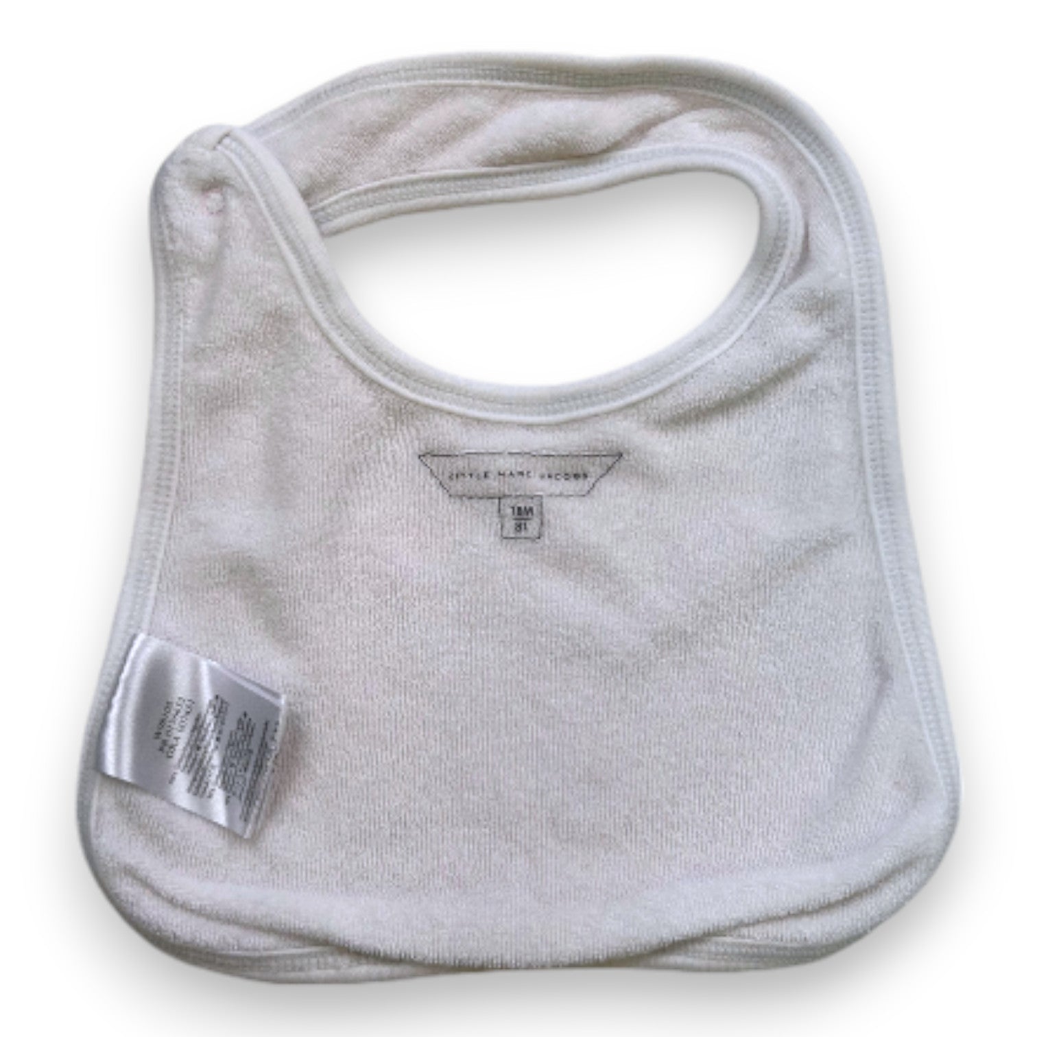 LITTLE MARC JACOBS - Rosa Lätzchen mit Aufdruck - 18 Monate