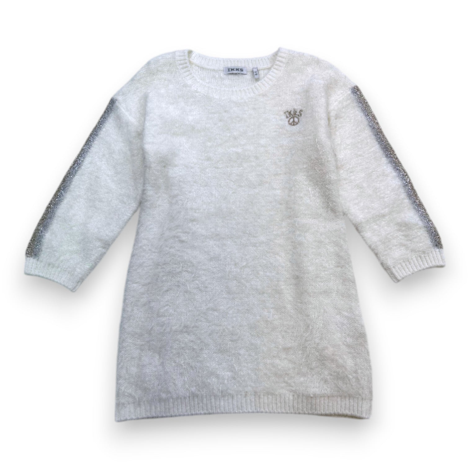 IKKS - Sehr weiches weißes Kleid - 2 Jahre