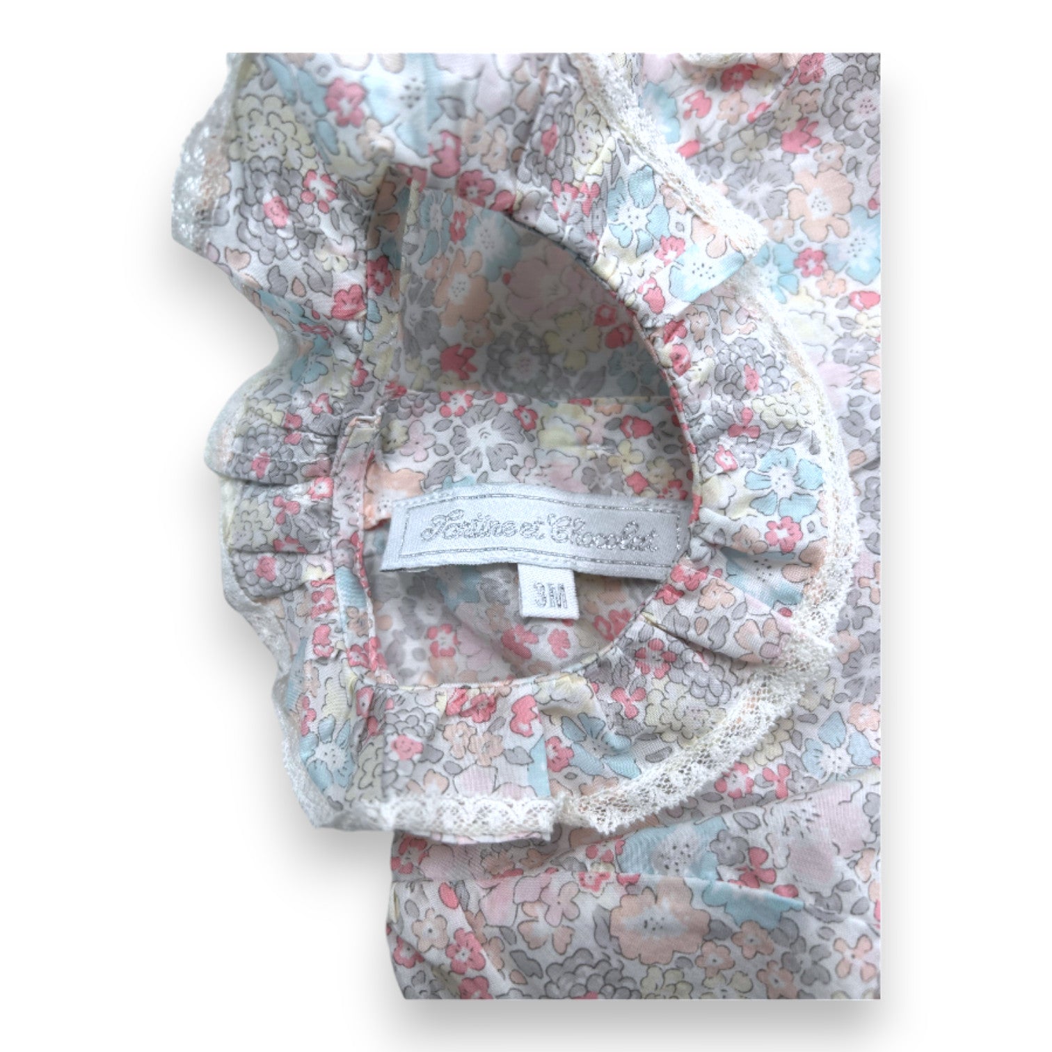 TARTINE &amp; CHOCOLAT - Pink floral blouse - 3 months