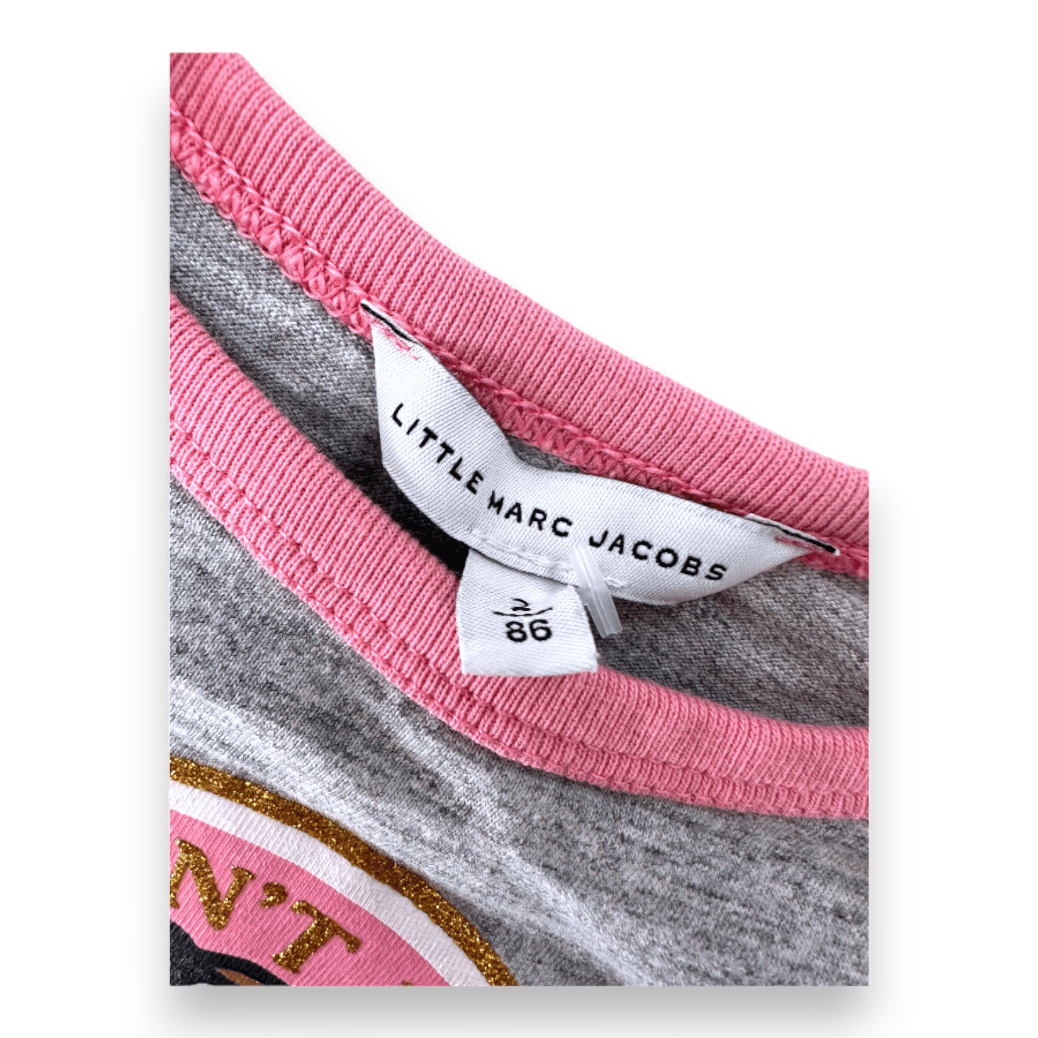 LITTLE MARC JACOBS - Kurzarm-T-Shirt mit Print - 2 Jahre