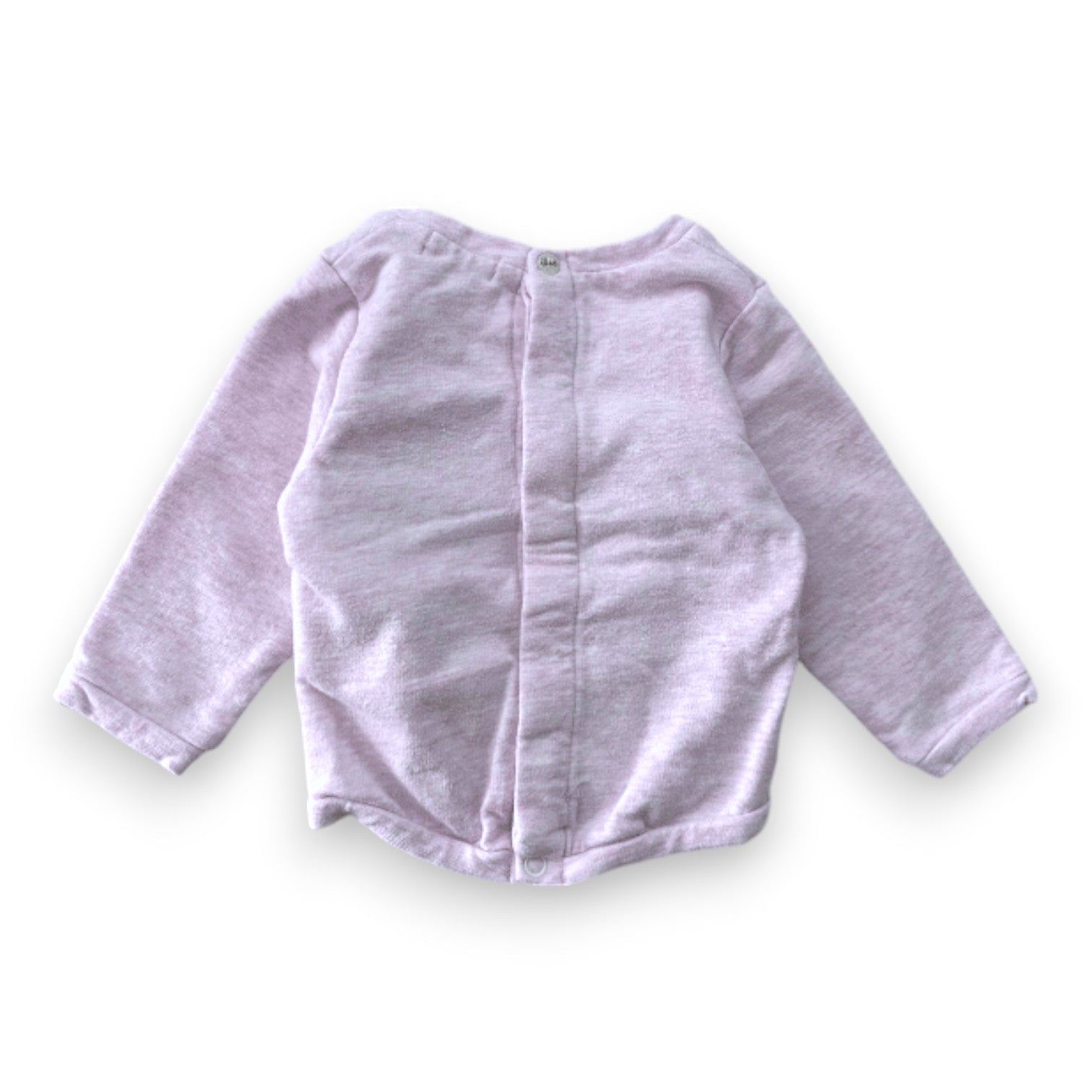 IKKS - Lila Sweatshirt mit Stickerei - 3 Monate