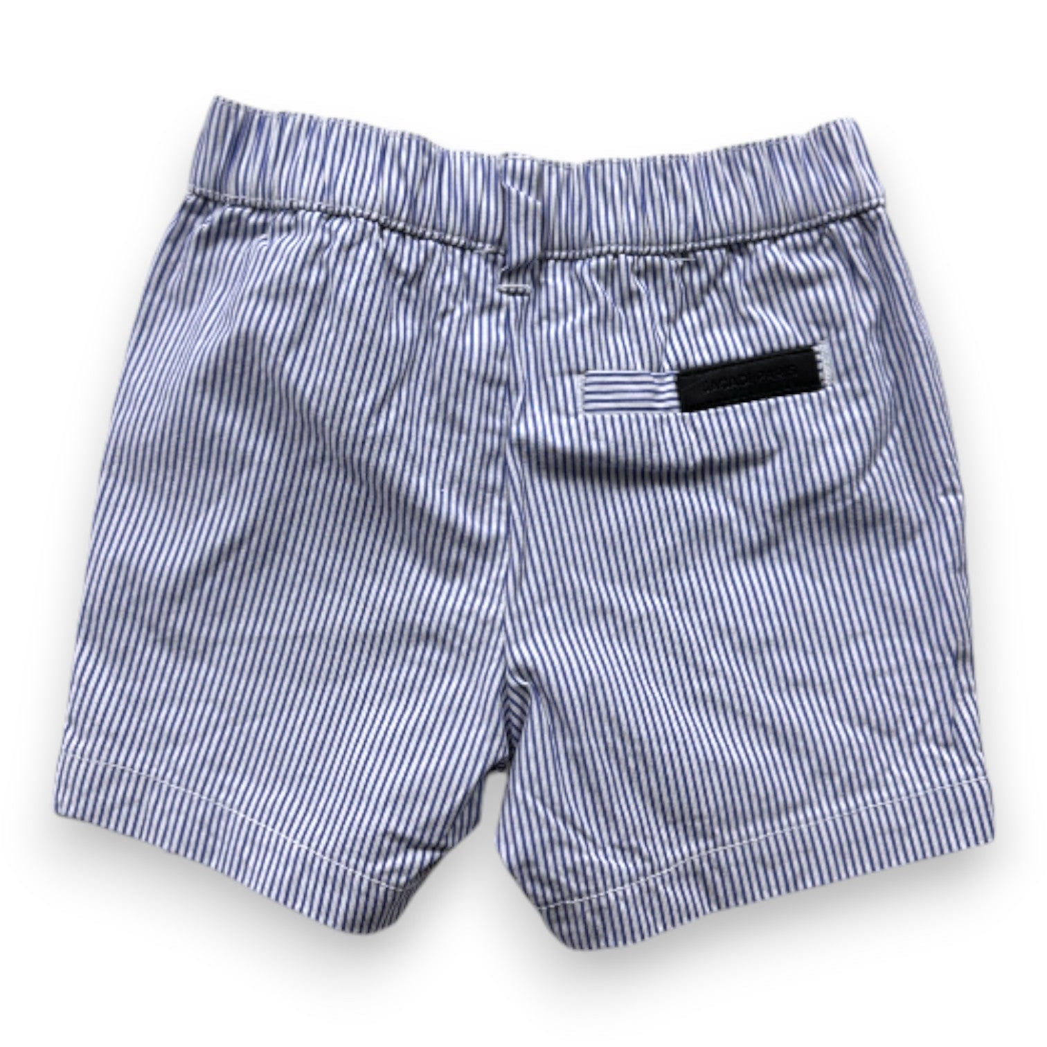 JACADI - Blue and white striped shorts - 6 months