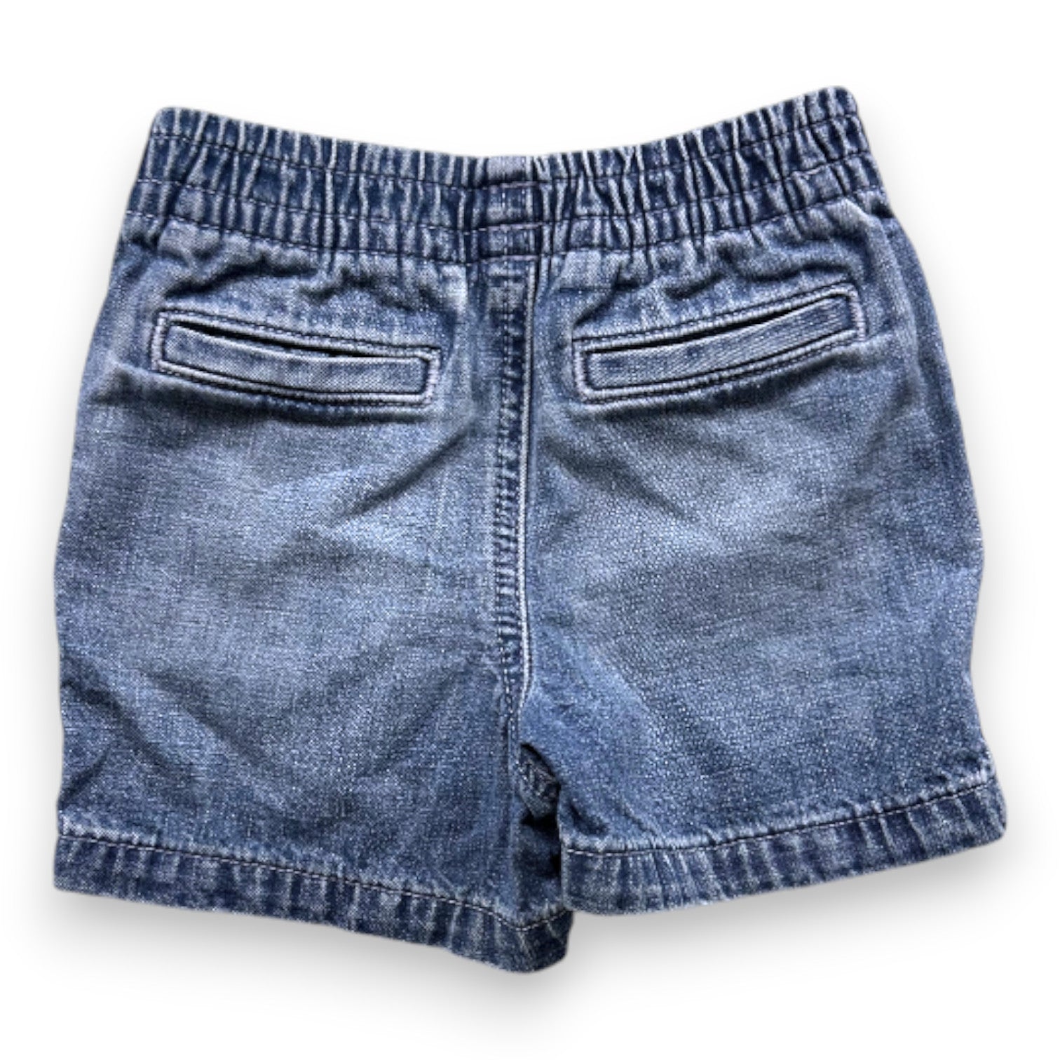 RALPH LAUREN - Blue denim shorts - 12 months