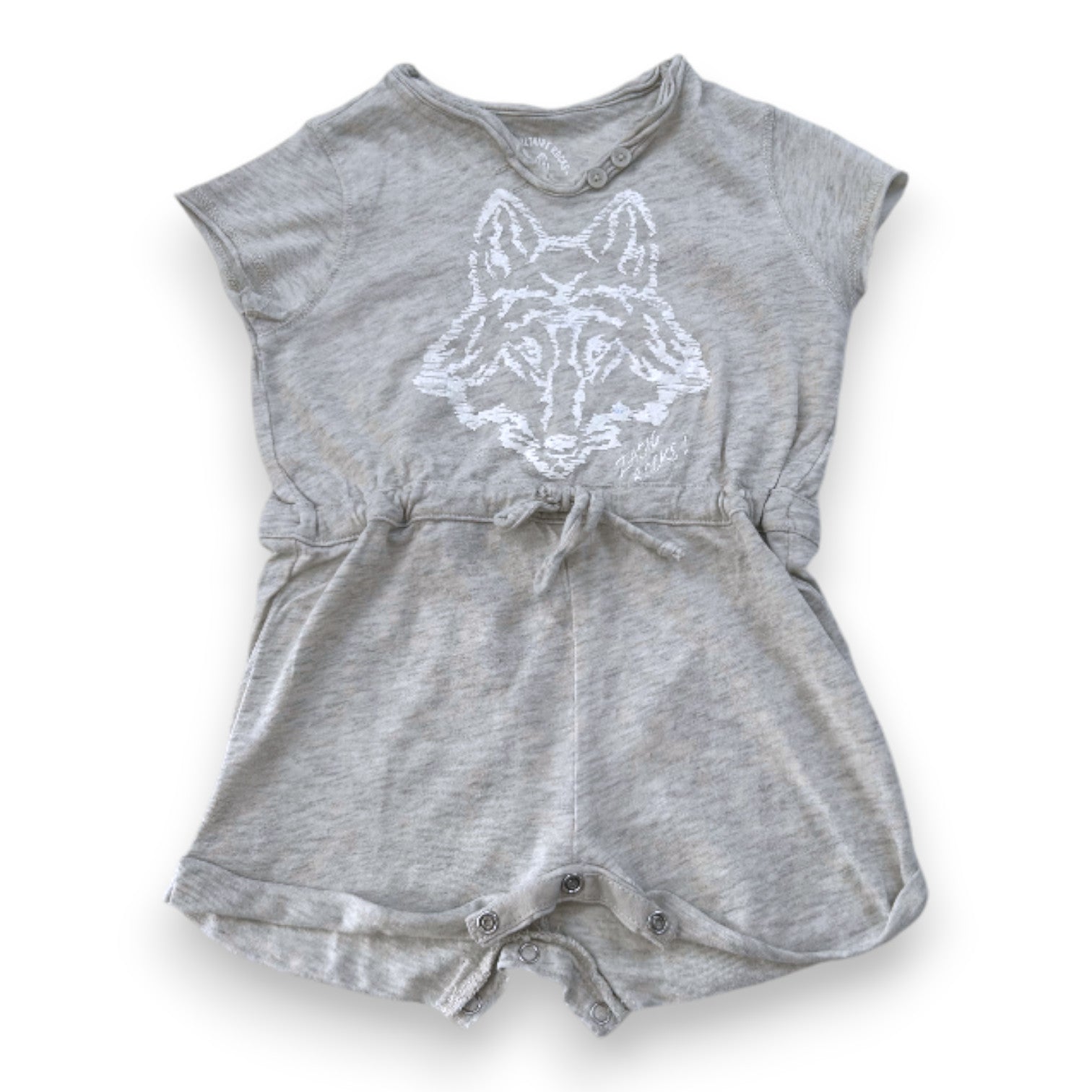 ZADIG &amp; VOLTAIRE - Beiger Jumpsuit mit Prints - 3 Monate