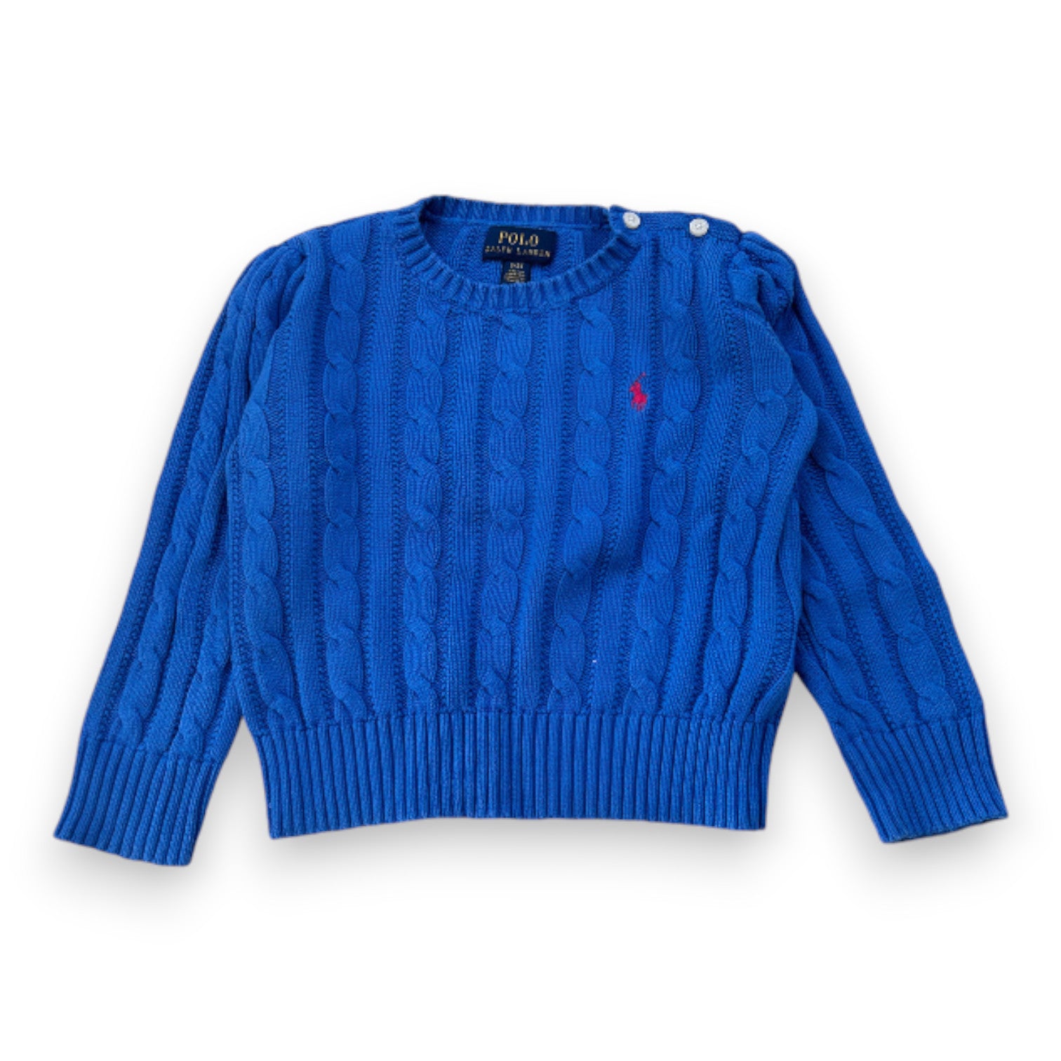 RALPH LAUREN - Blue sweater - 3 years