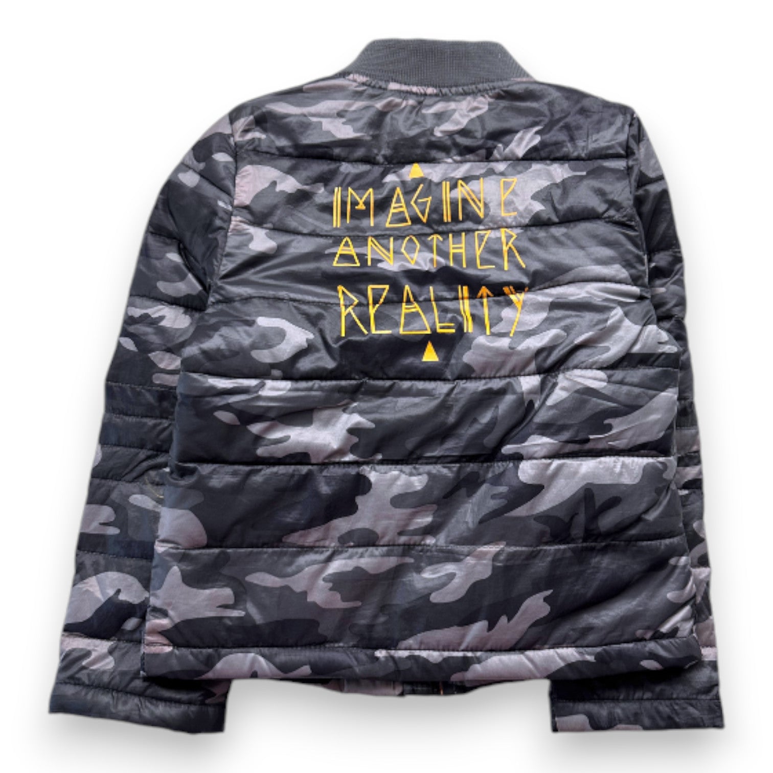 IKKS - Leichte Daunenjacke mit Militärdruck - 4 Jahre