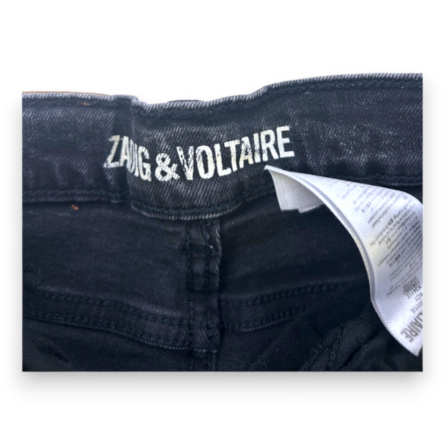 ZADIG & VOLTAIRE - Jean gris - 4 ans