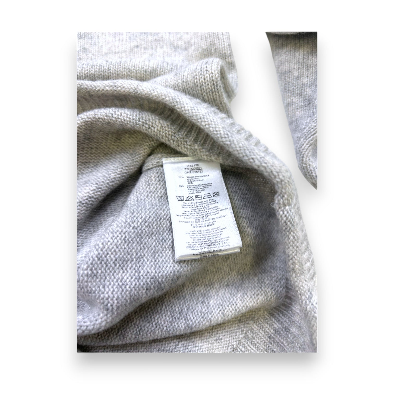 GIVENCHY - Grey wool and cashmere dress - 5 years