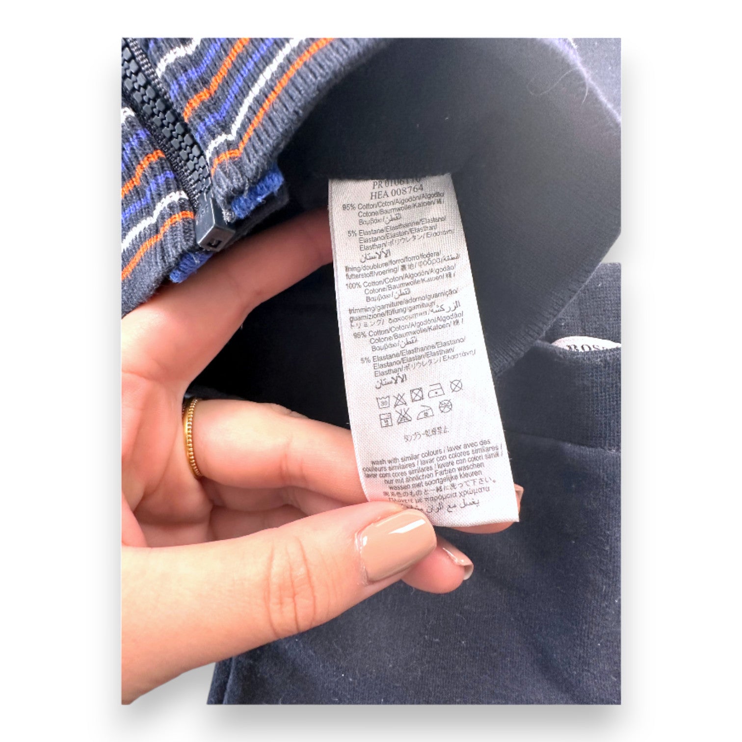 HUGO BOSS - Blue jogging set - 3 months