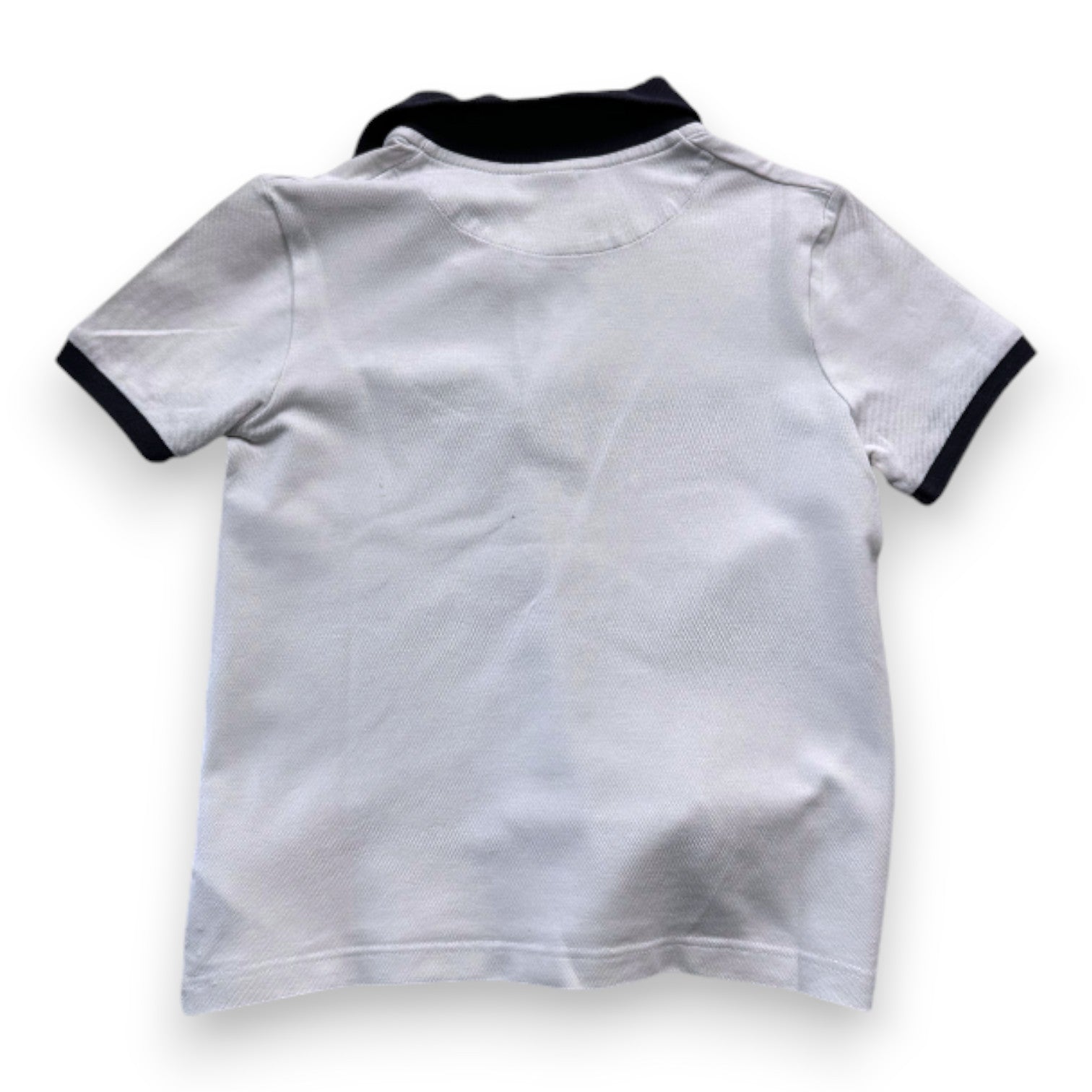 HUGO BOSS - Polo blanc à manches courtes - 8 ans