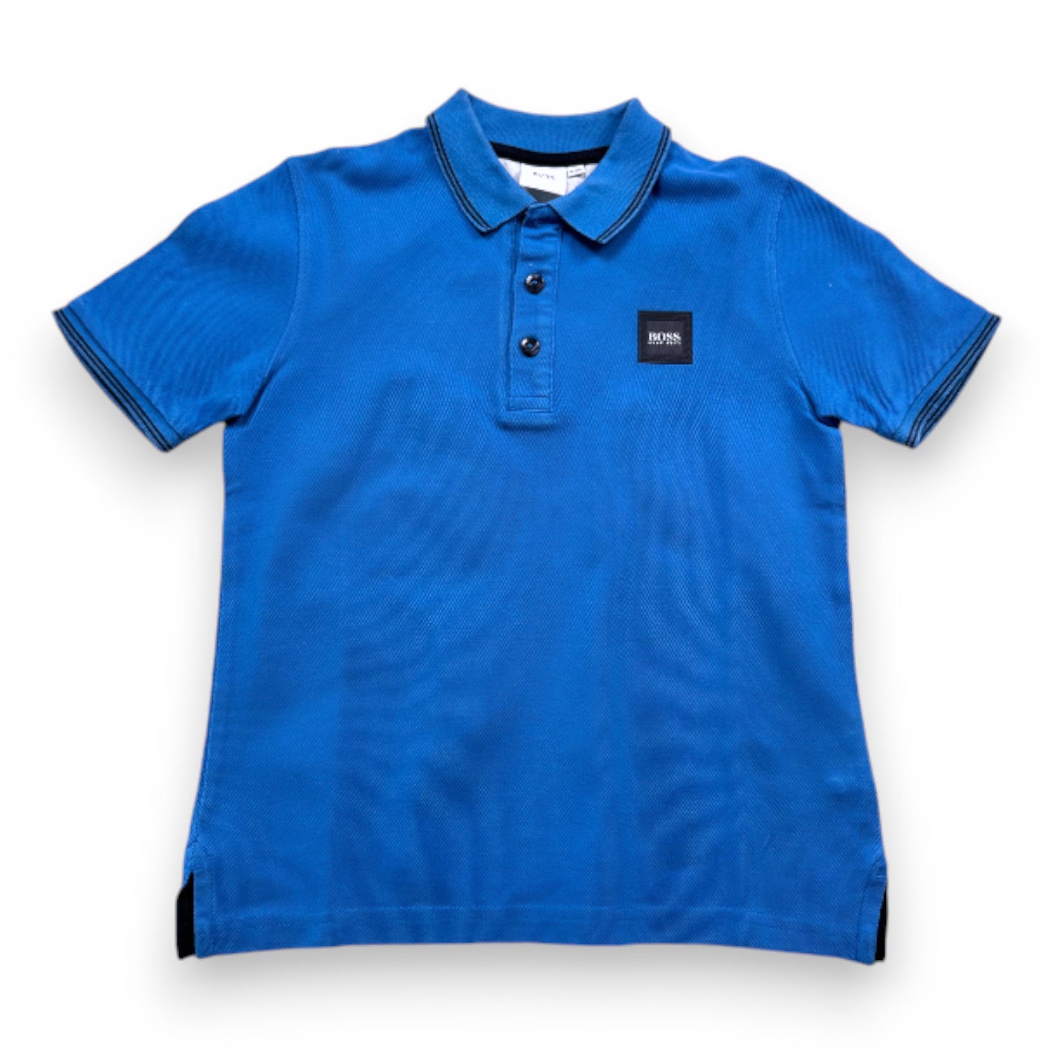 HUGO BOSS - Polo à manches courtes bleu - 8 ans