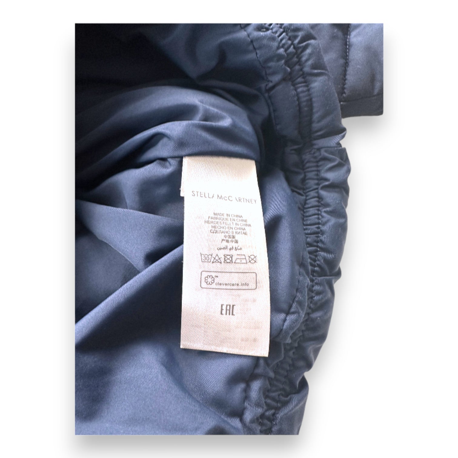 STELLA MCCARTNEY - Navy blue down jacket - 8 years