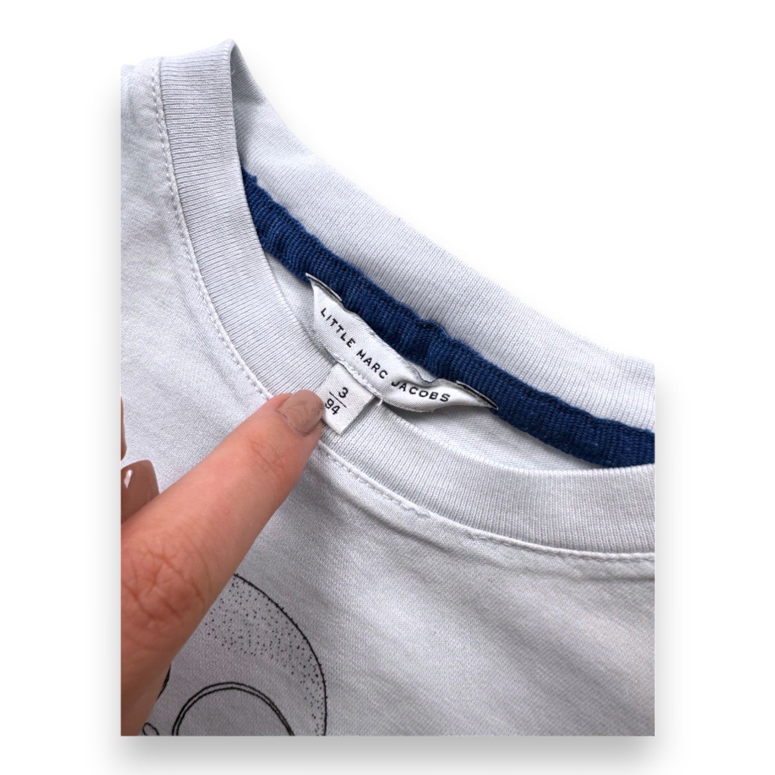 LITTLE MARC JACOBS - Kurzarm-T-Shirt mit Print - 3 Jahre