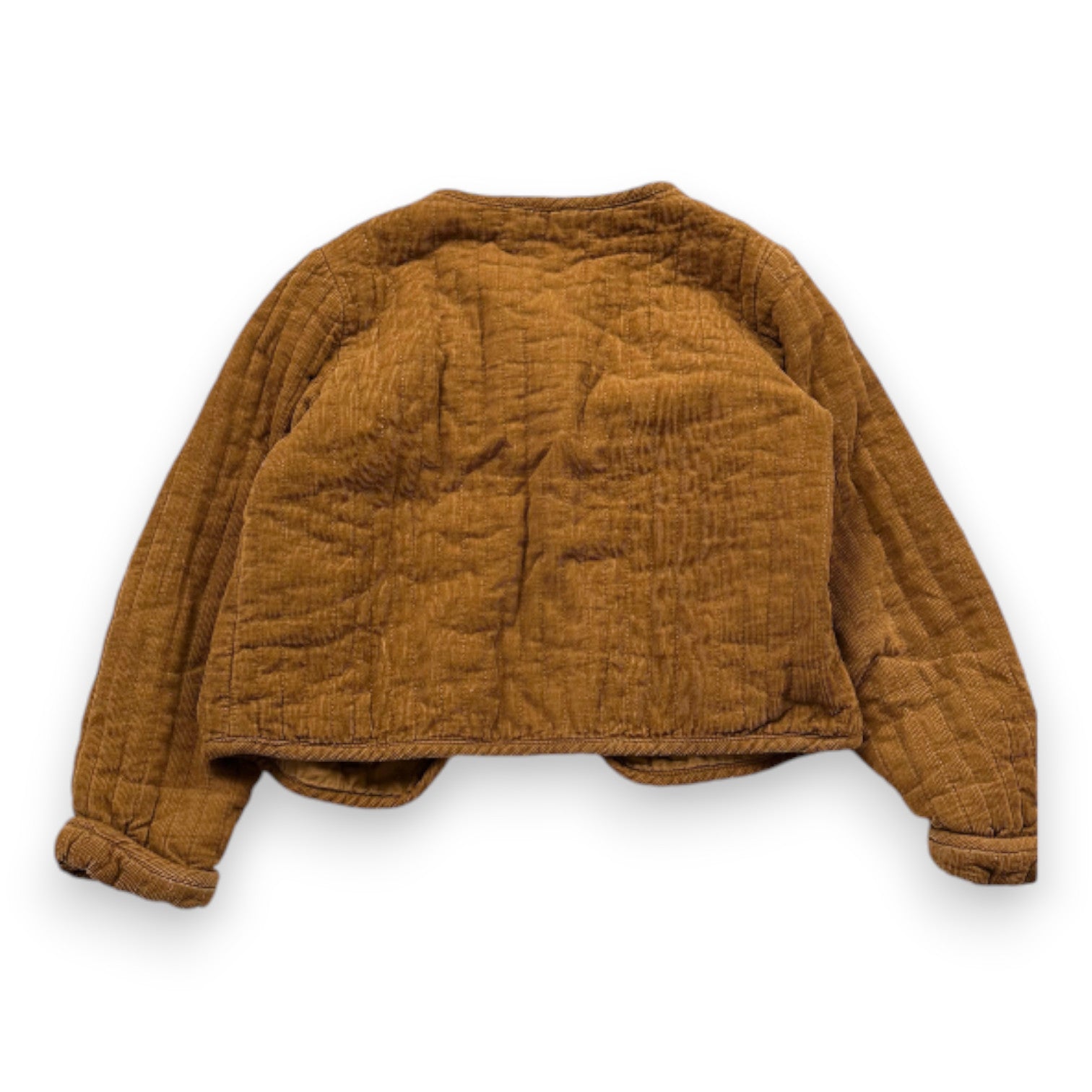 CYRILLUS - veste légère marron en velours - 6 ans
