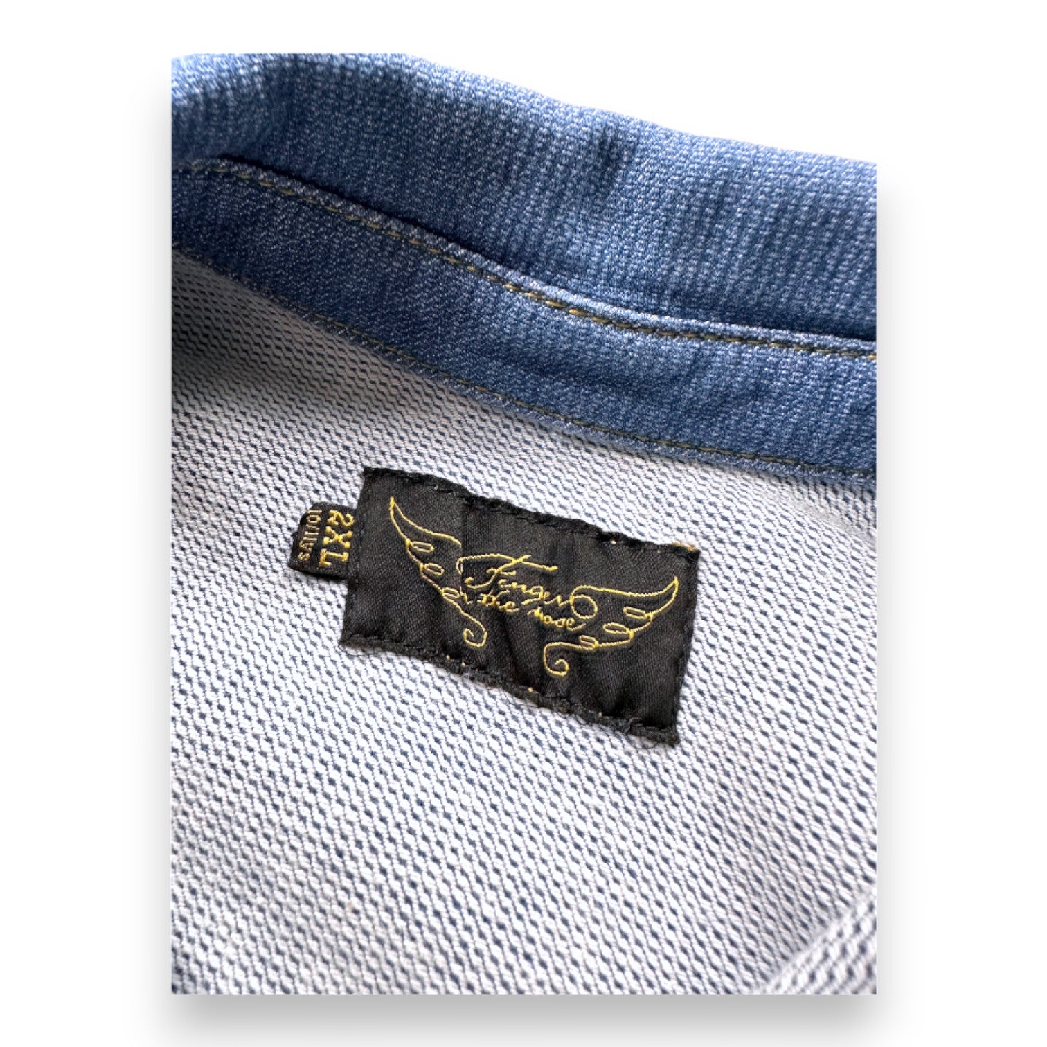 FINGER IN THE NOSE - Blaues Jeanshemd - 10 Jahre